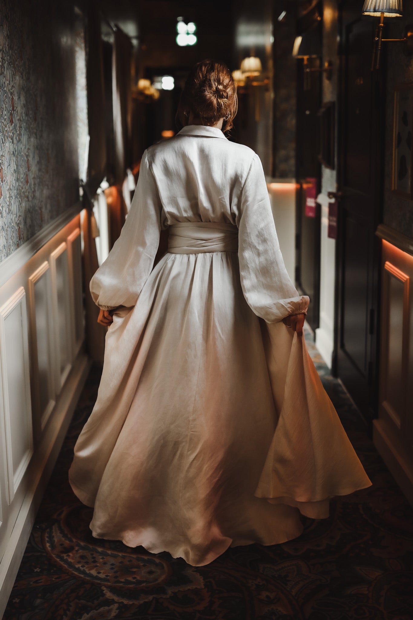 Long Bon weekend Dress - Pearl