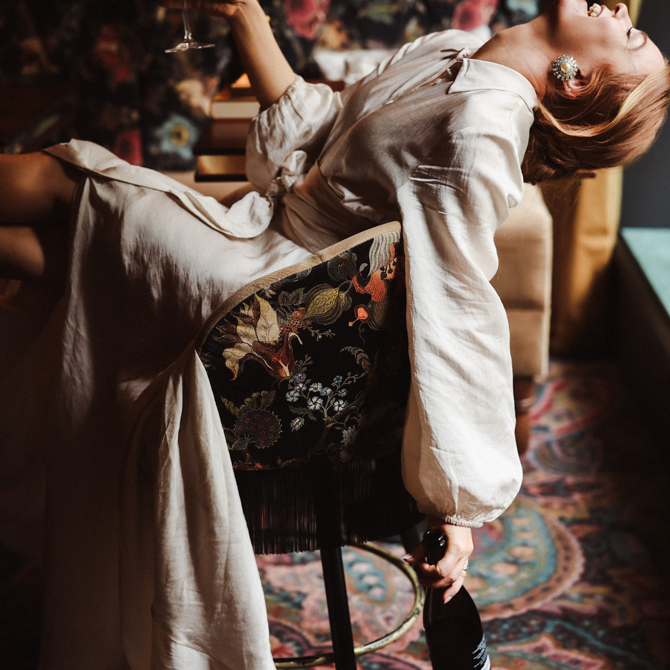 Long Bon weekend Dress - Pearl