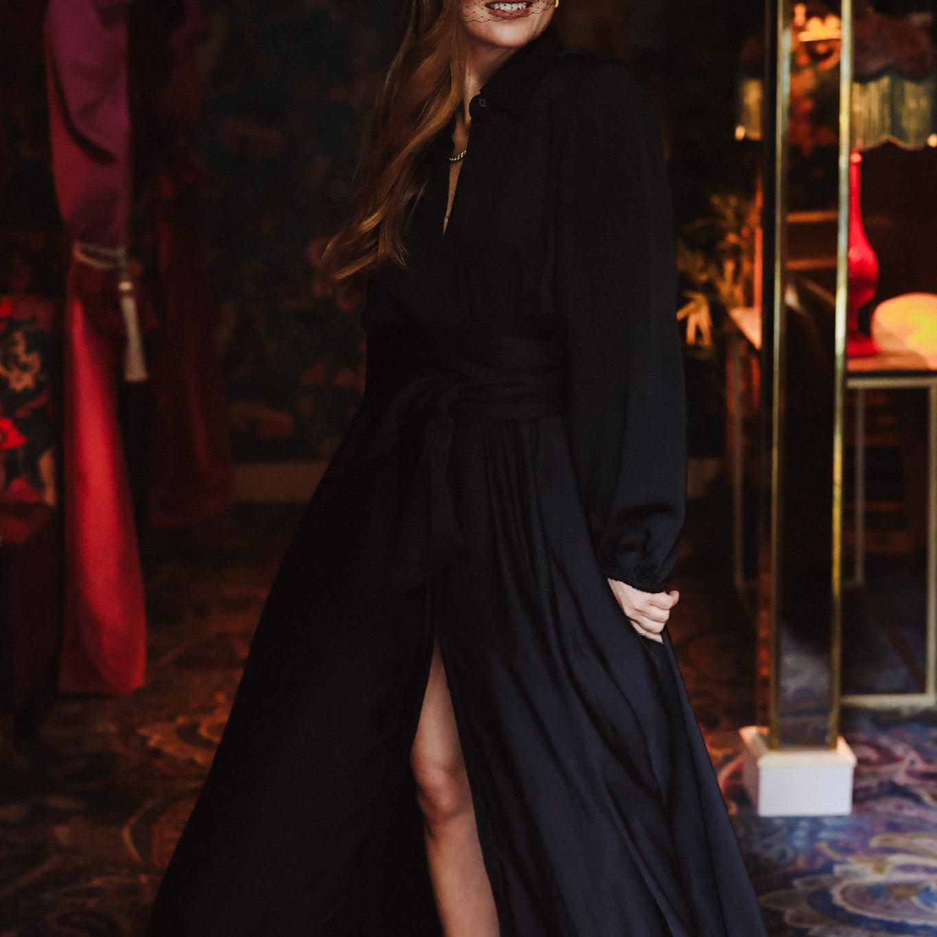 Long Bon Weekend Dress - Black