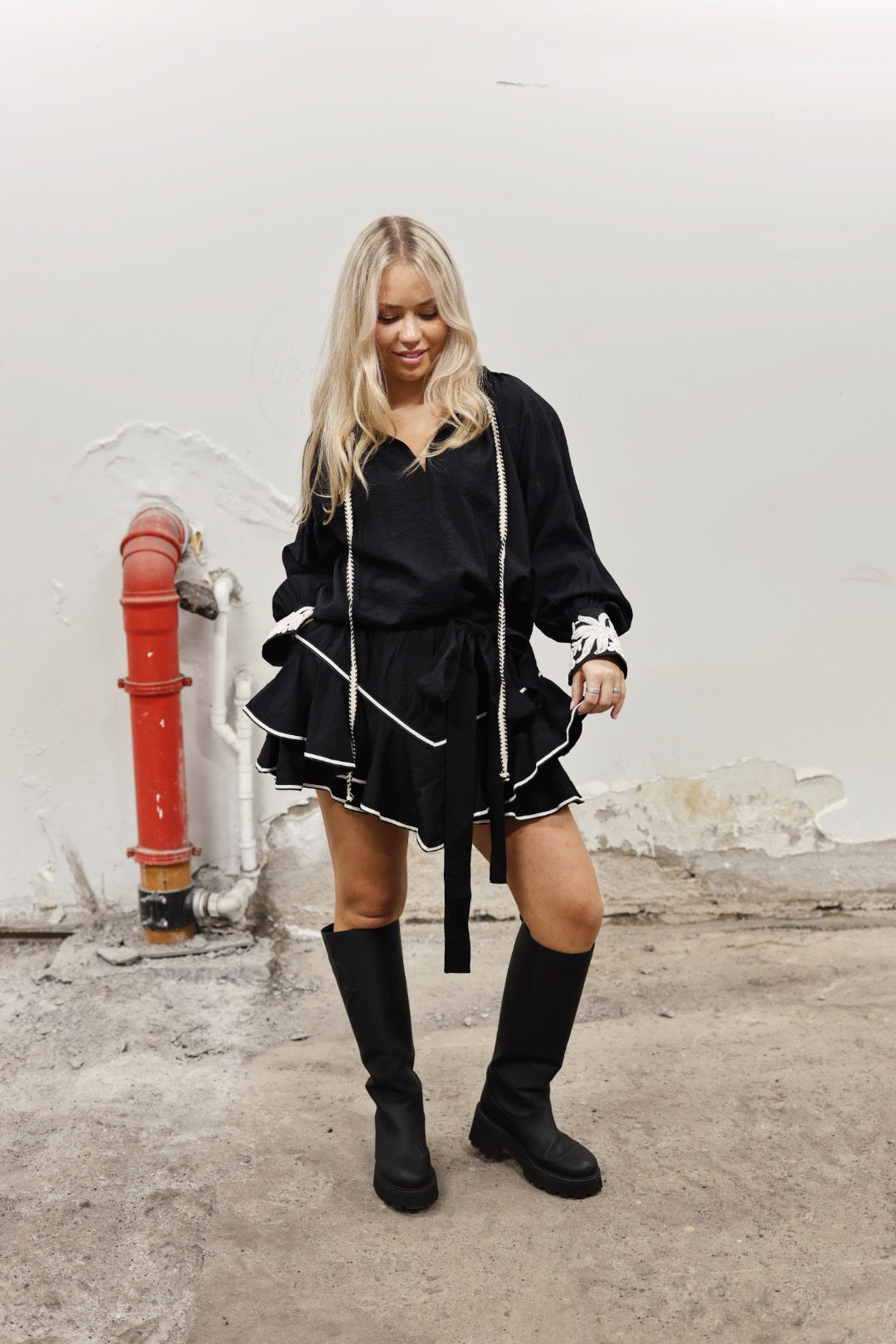 Skirt Shorts Deluxe - Black