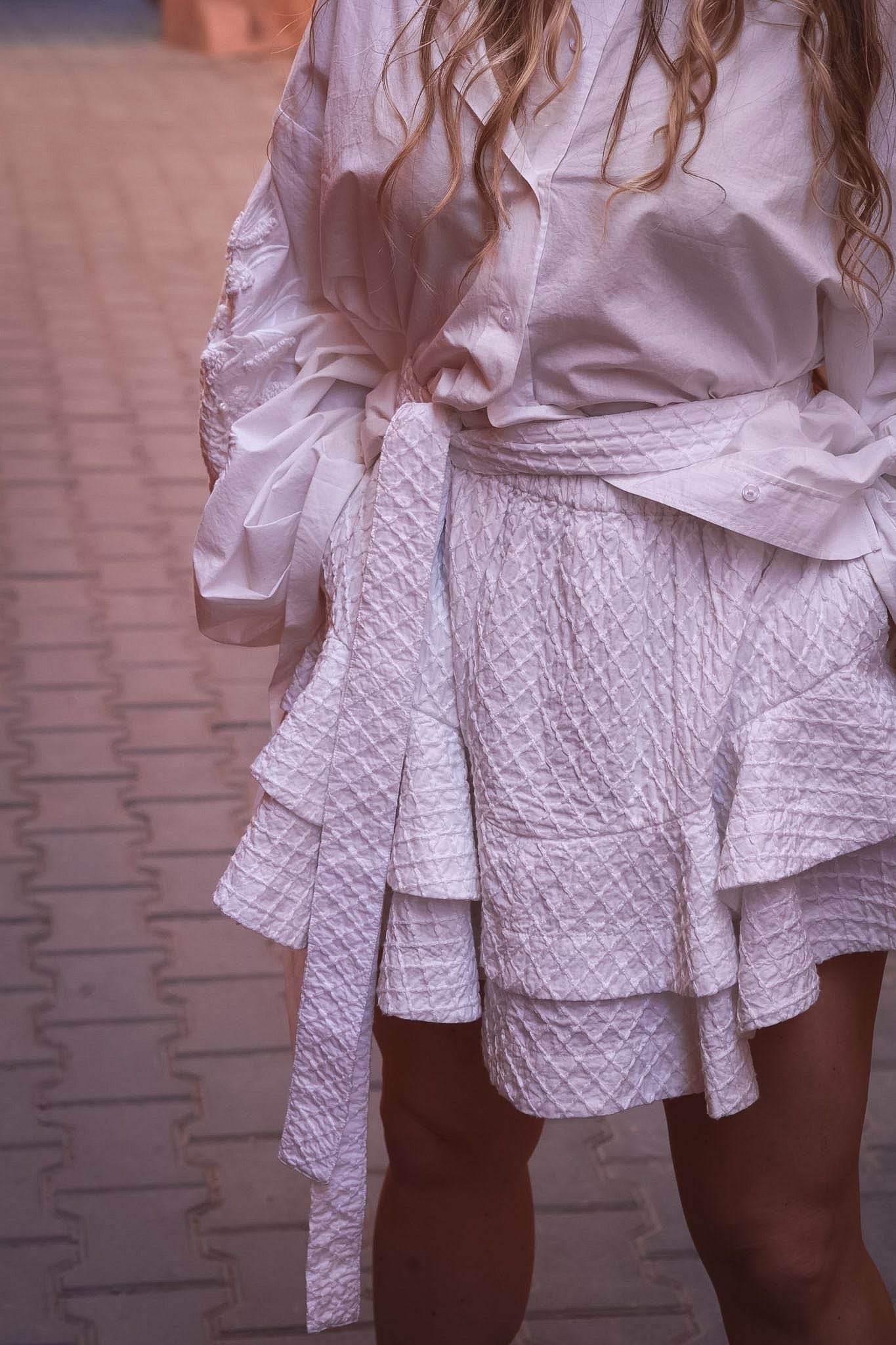 Nordic Pearl Skirt Shorts