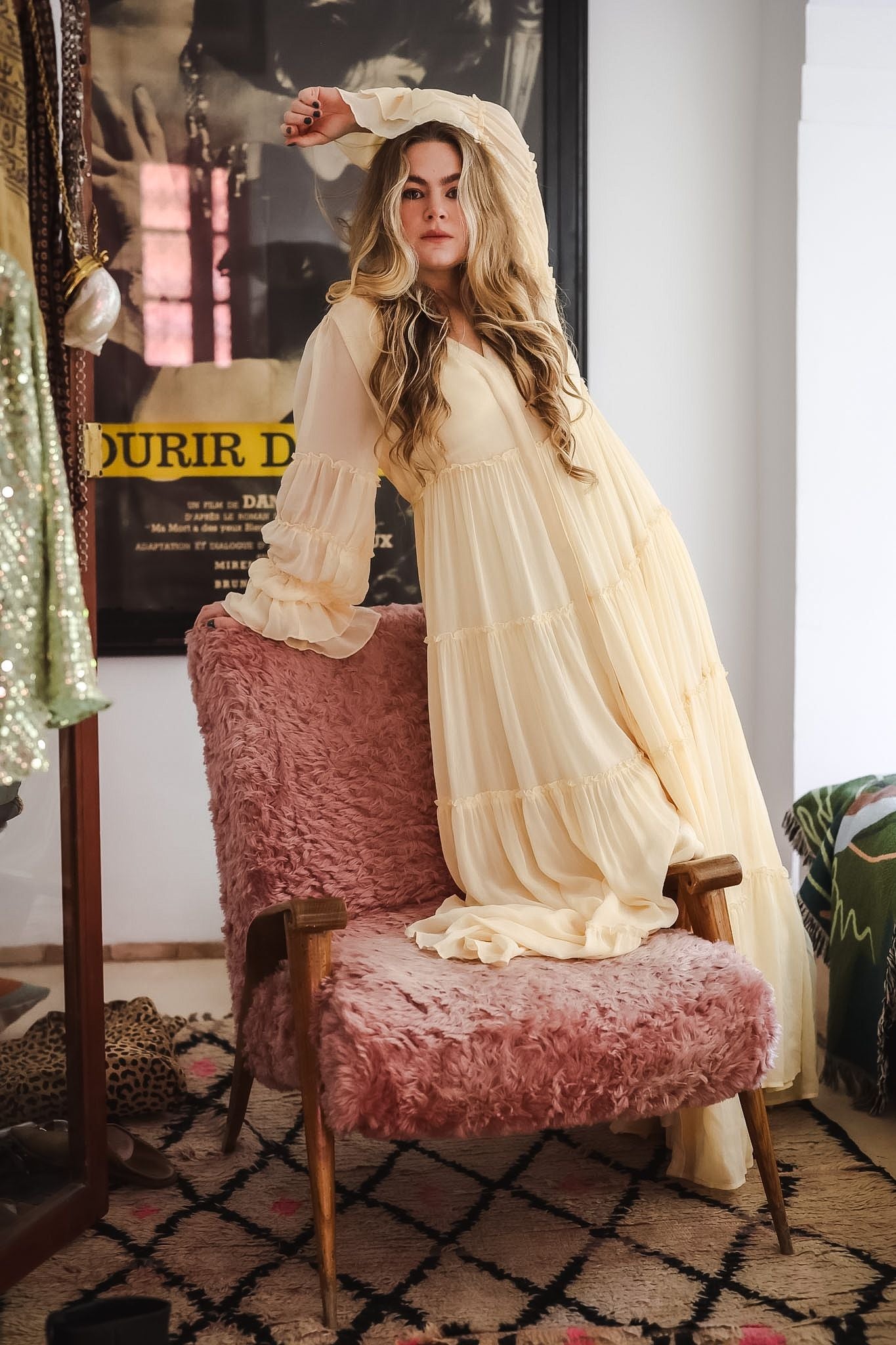 Showbird Dress - Soft Butter