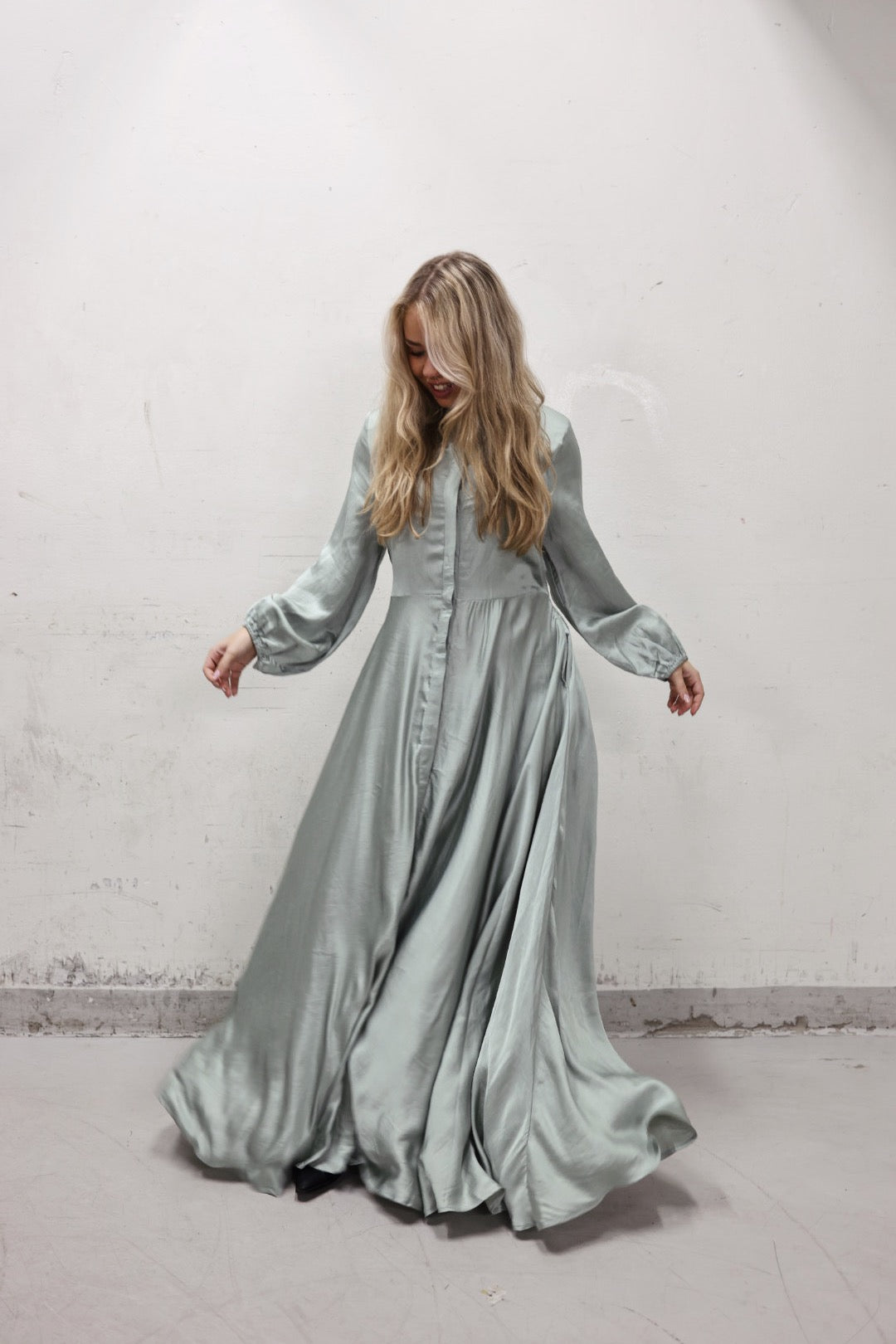 Long Bon Weekend Dress - Soft Pistachio