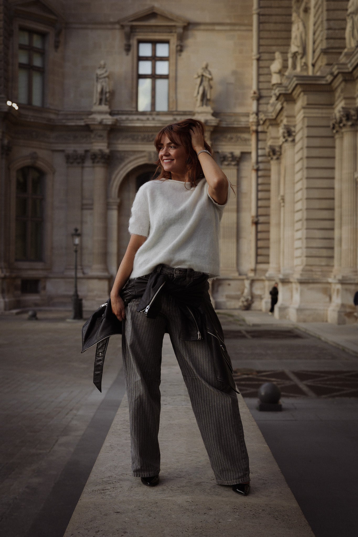 Fluffy T Knit - Offwhite