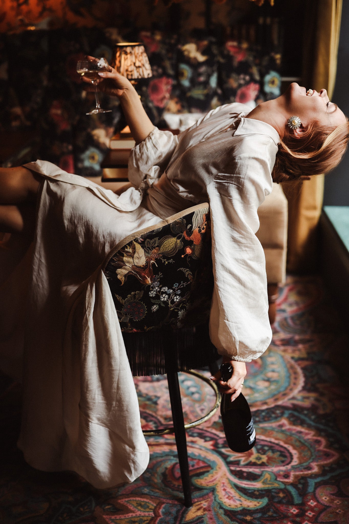 Long Bon weekend Dress - Pearl