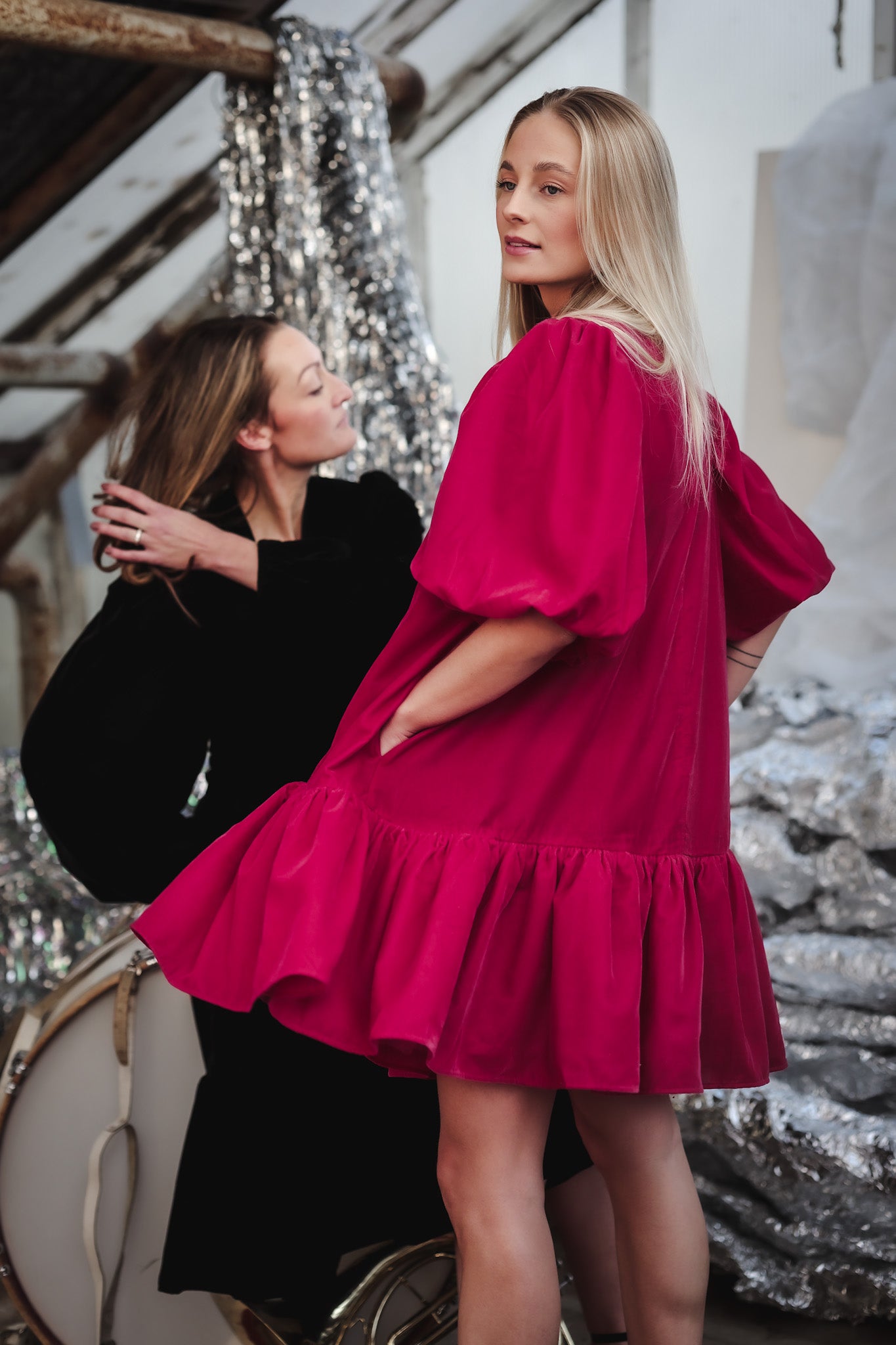 Jessie Velvet - Hot Pink