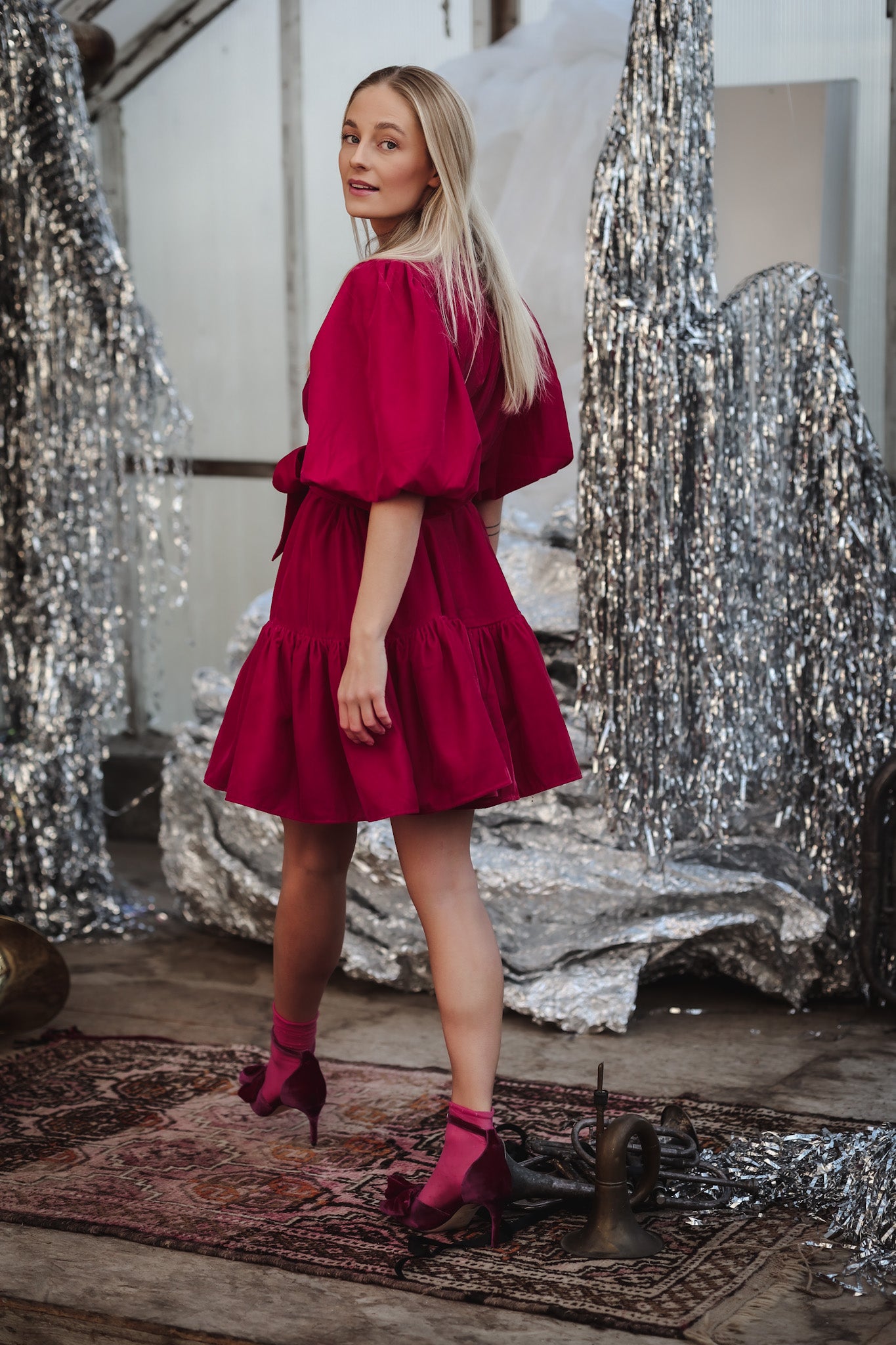 Jessie Velvet - Hot Pink