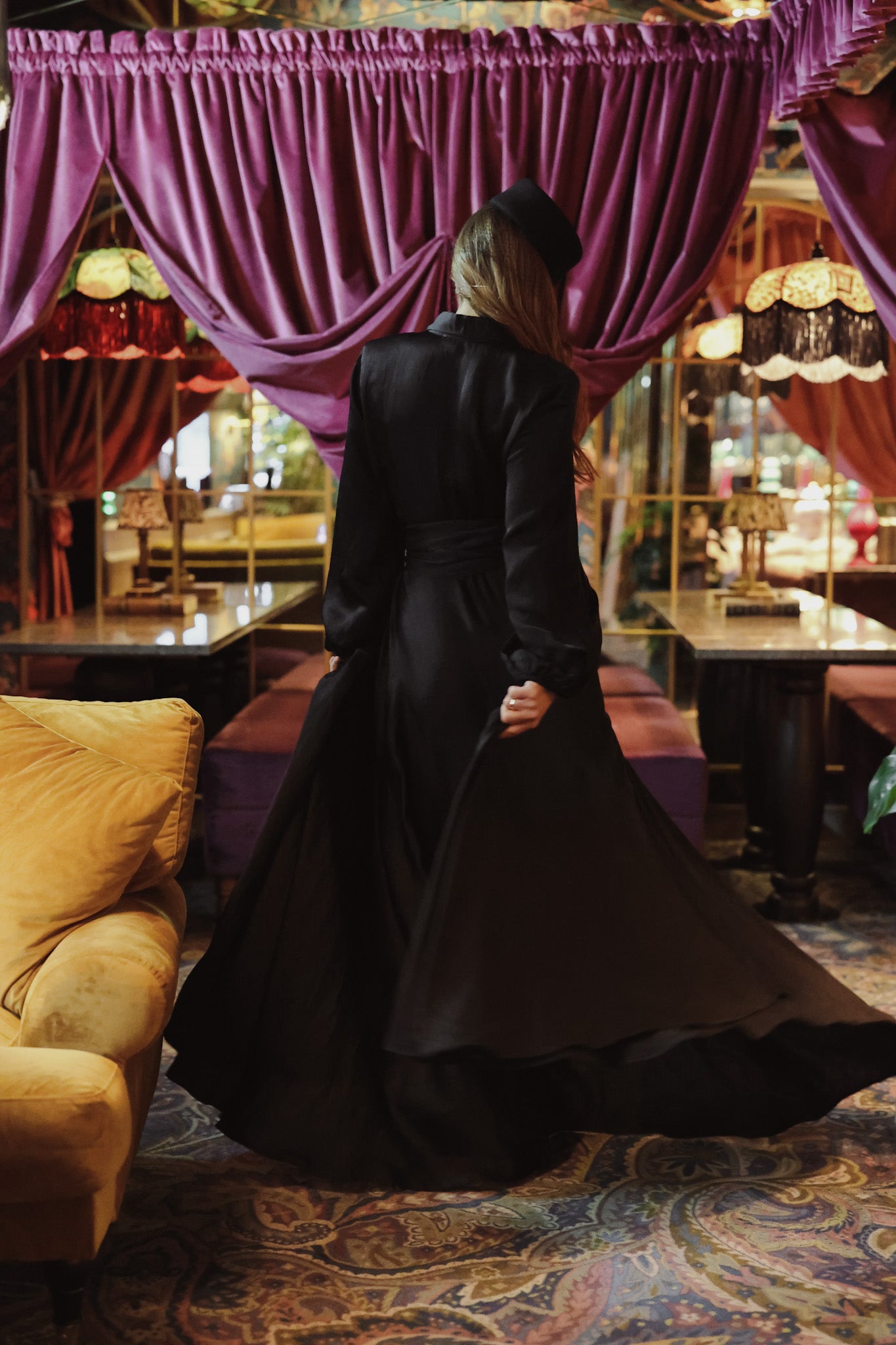 Long Bon Weekend Dress - Black