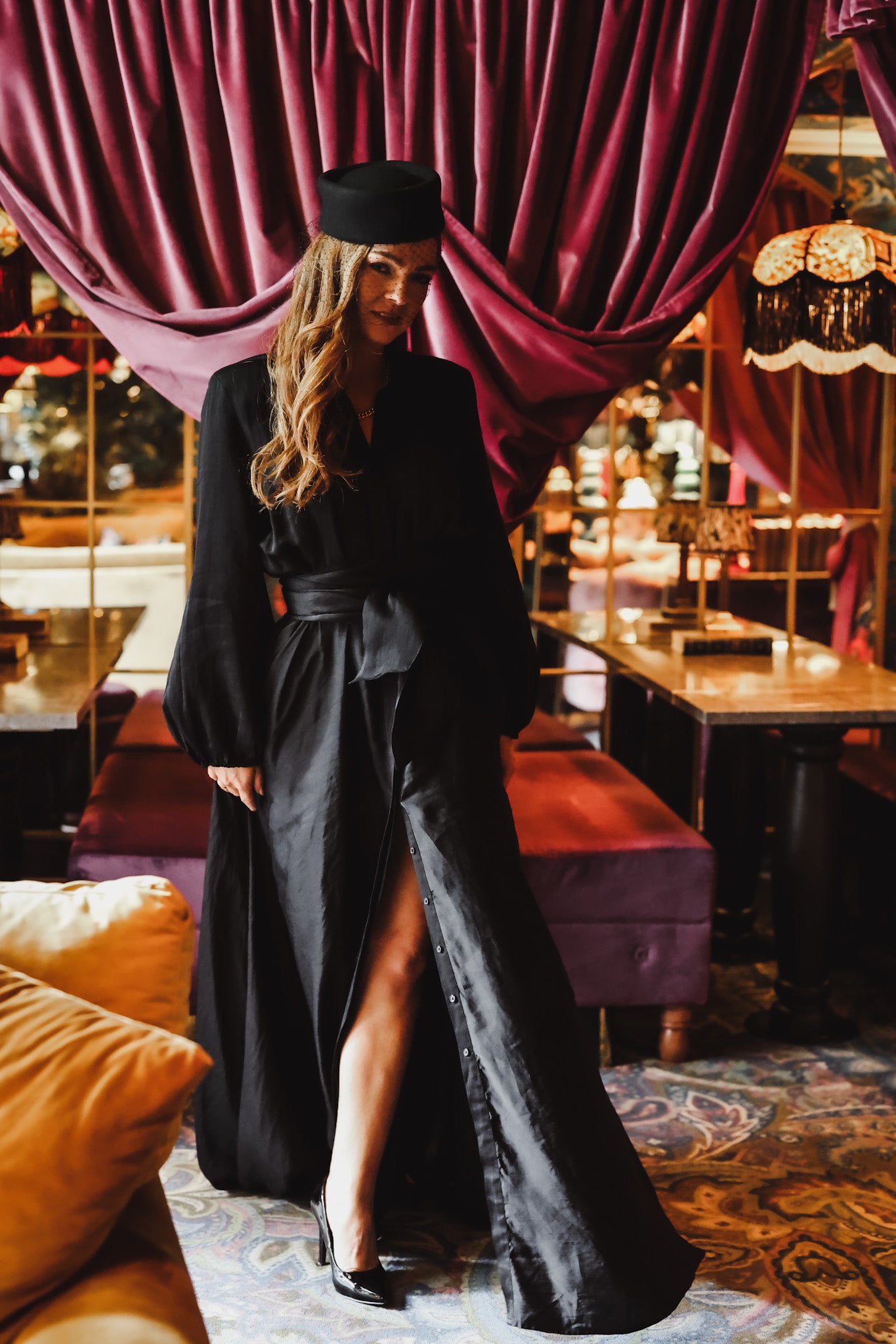 Long Bon Weekend Dress - Black