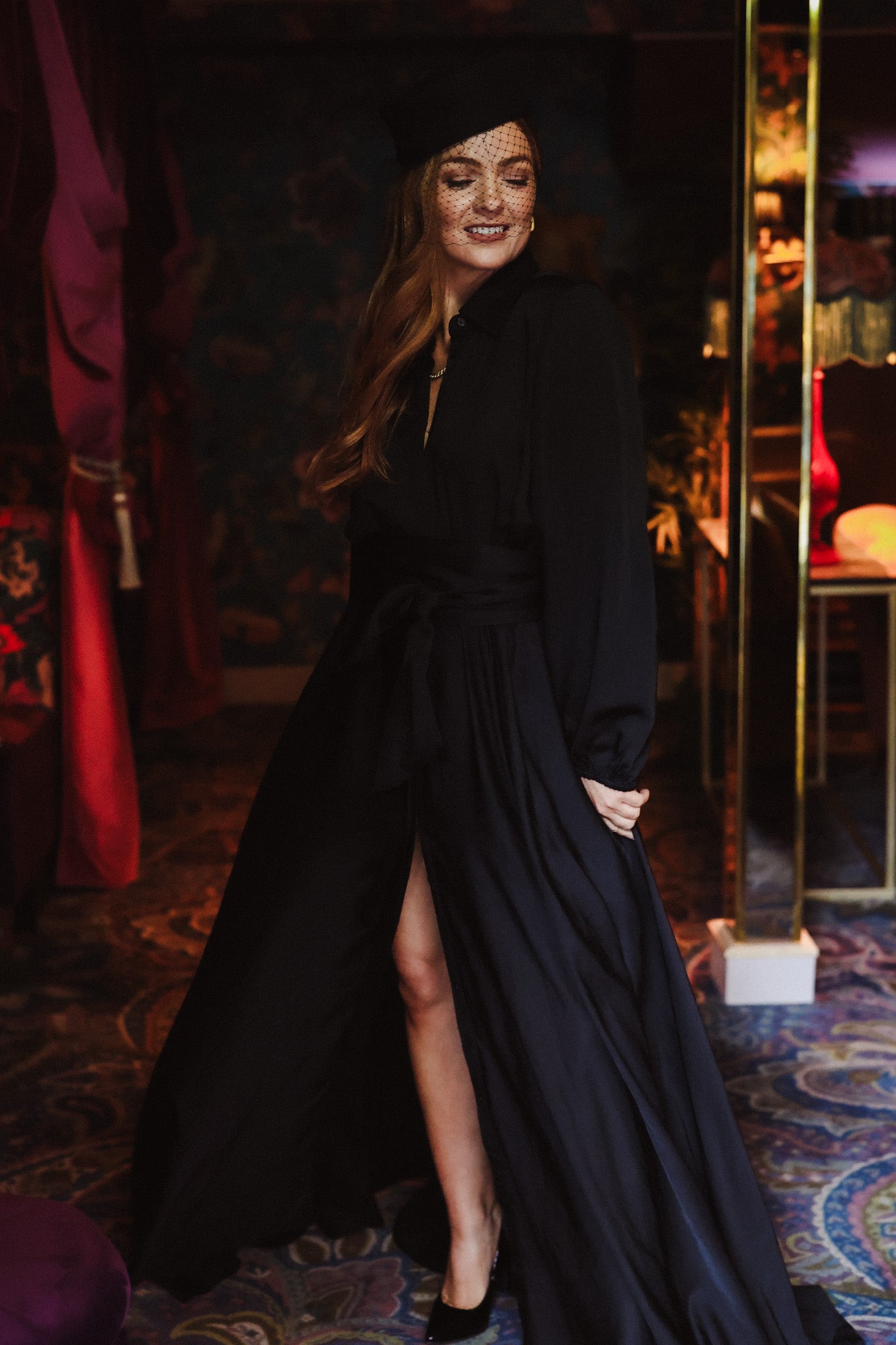 Long Bon Weekend Dress - Black