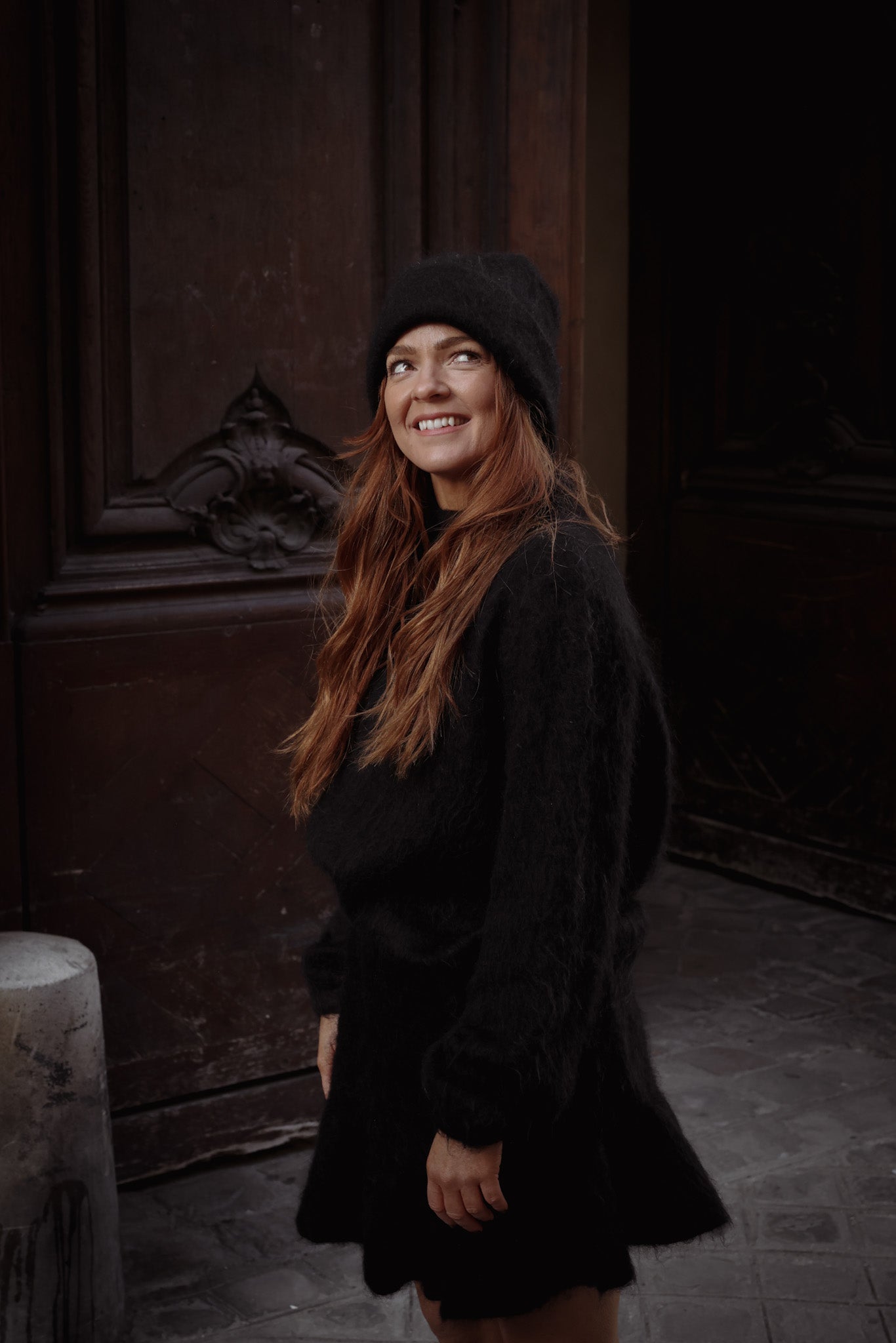 Boxy Beanie - Black