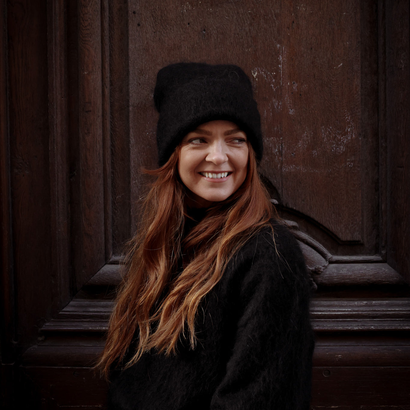 Boxy Beanie - Black