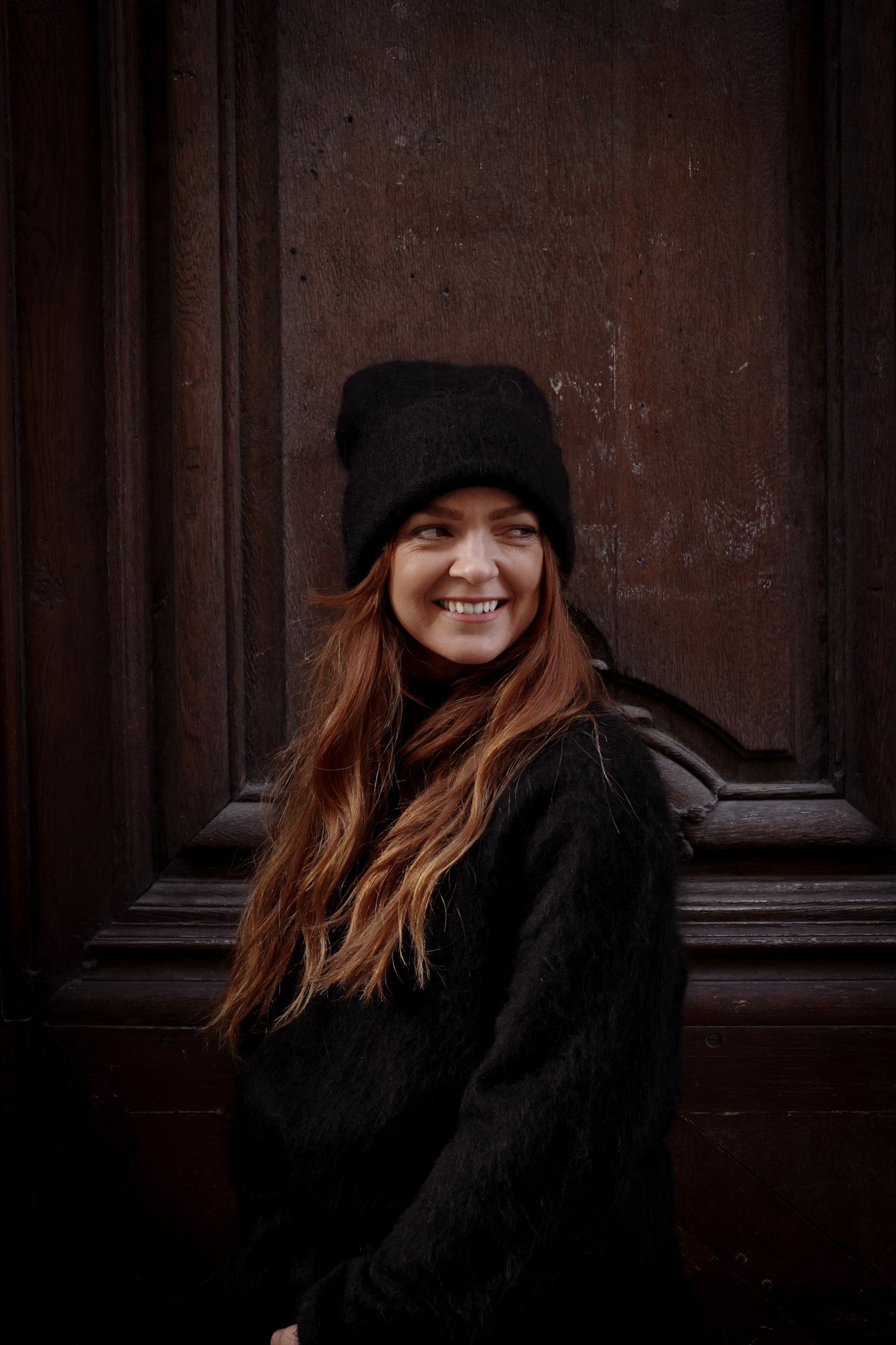 Boxy Beanie - Black