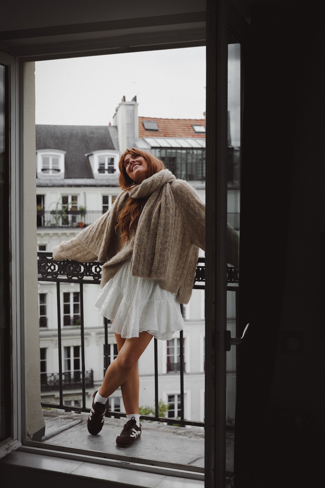 Cozy Sweater - Beige Melange