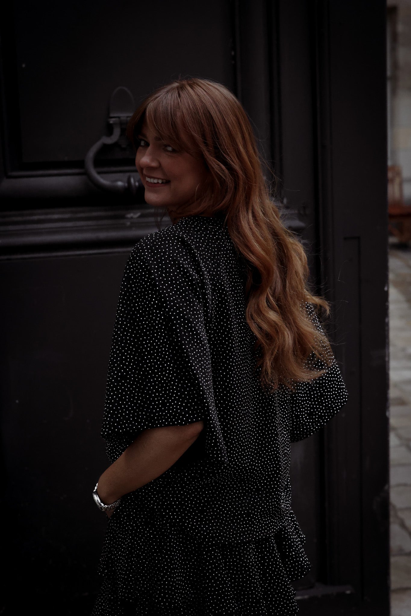 Stradust Top - Black & Silver