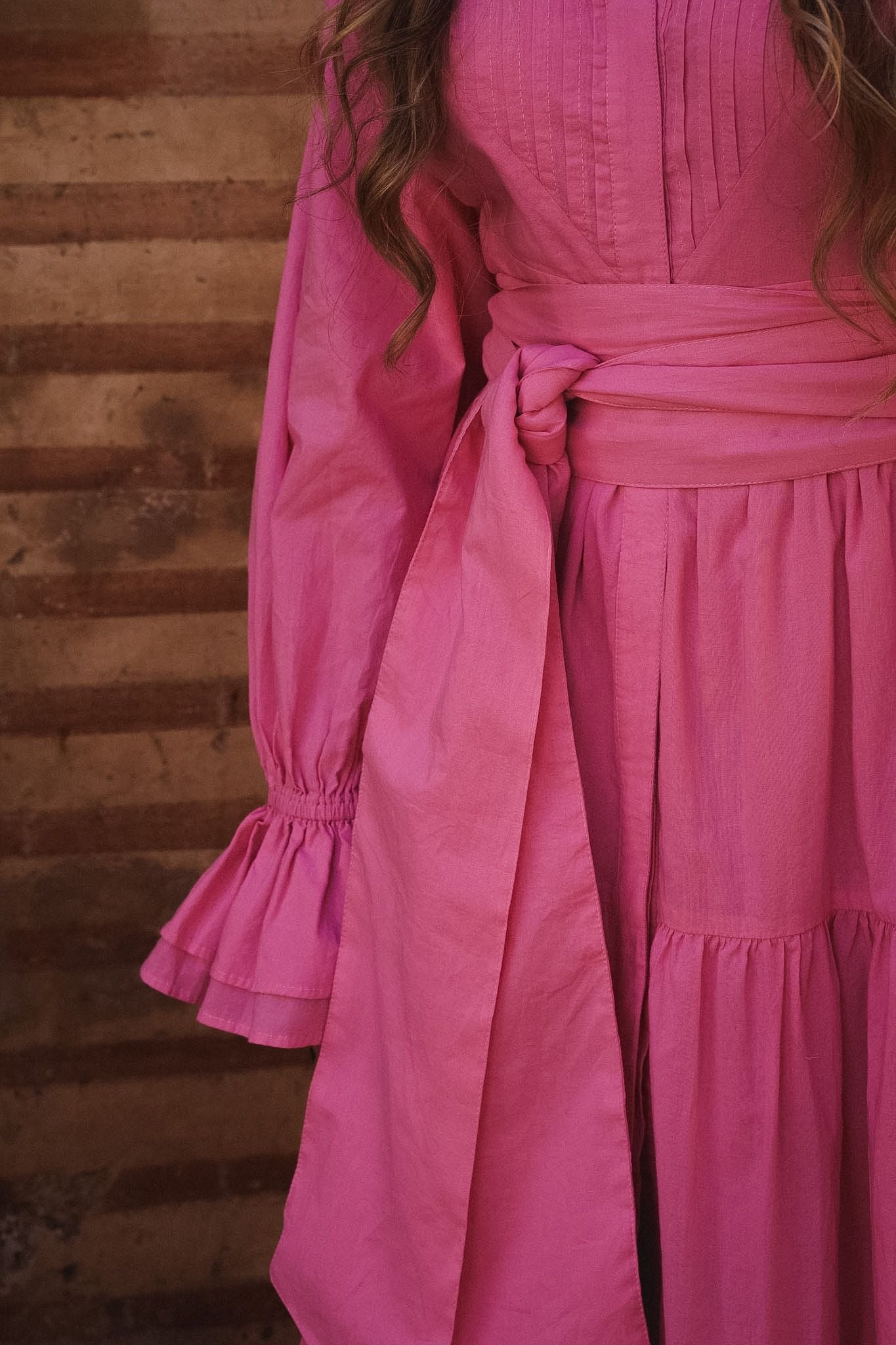 Coco Cotton Dress - Pink