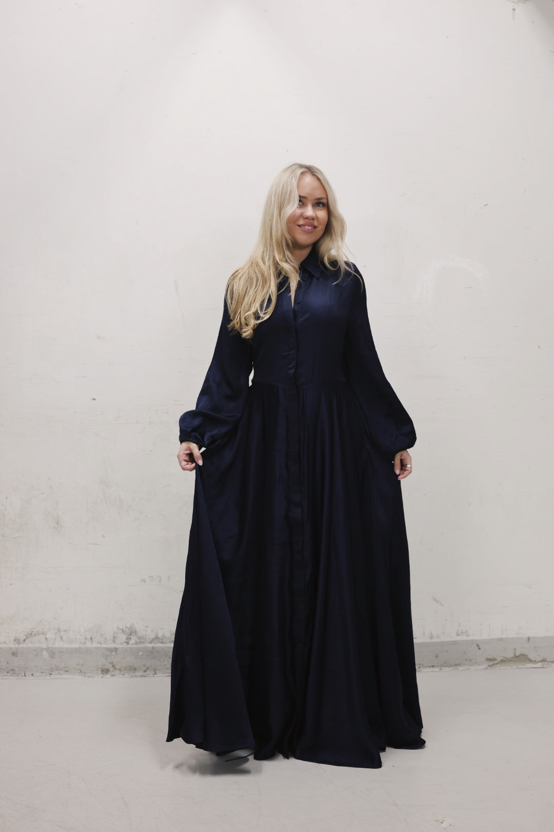 Long Bon Weekend Dress - Dark Navy