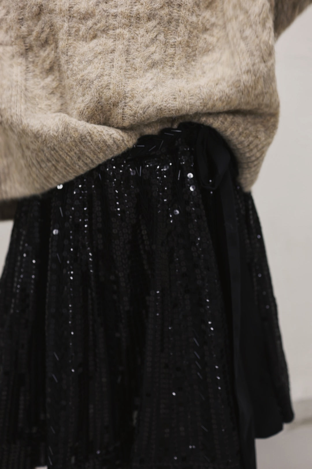 Extraordinary Short Skirt - Black