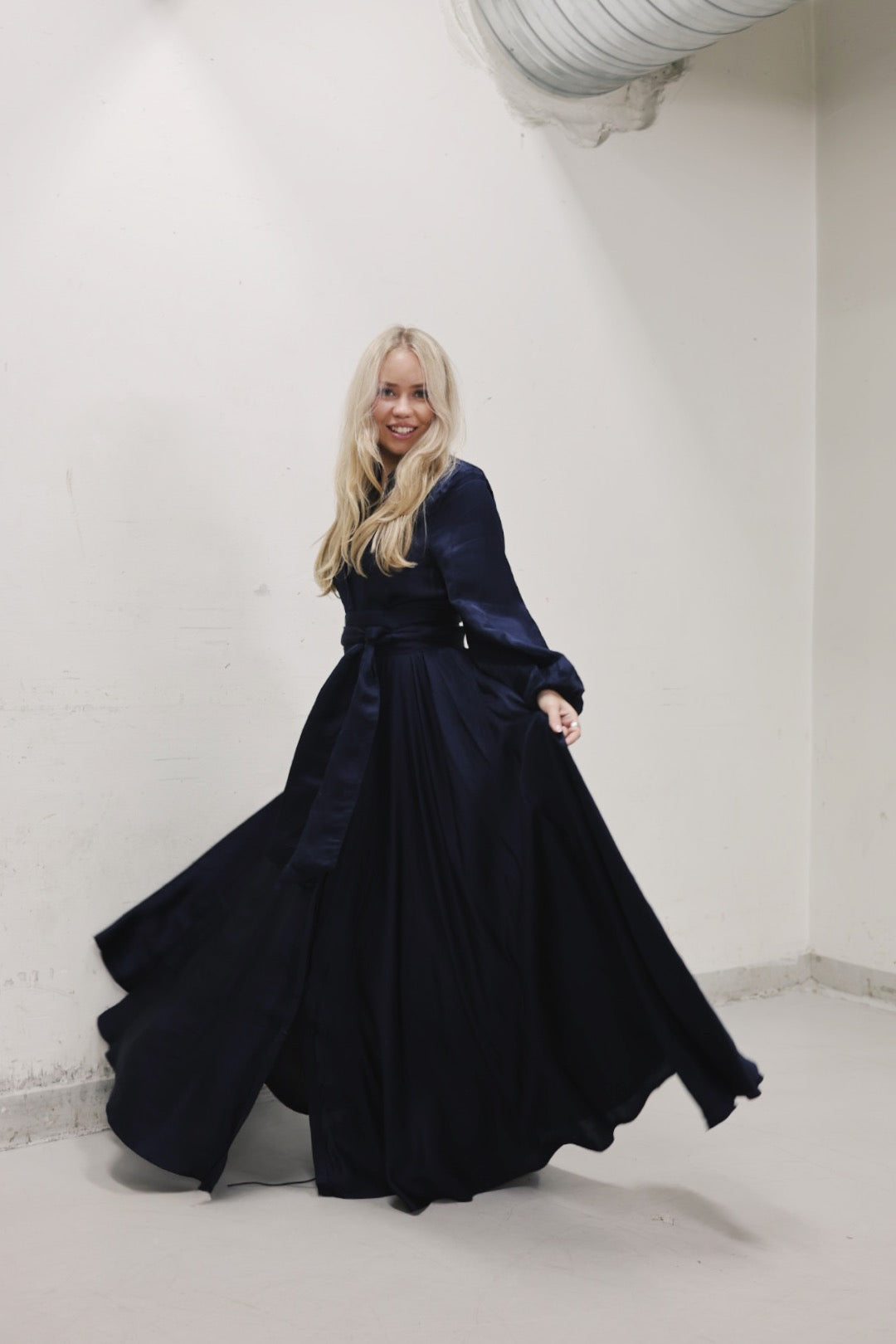 Long Bon Weekend Dress - Dark Navy