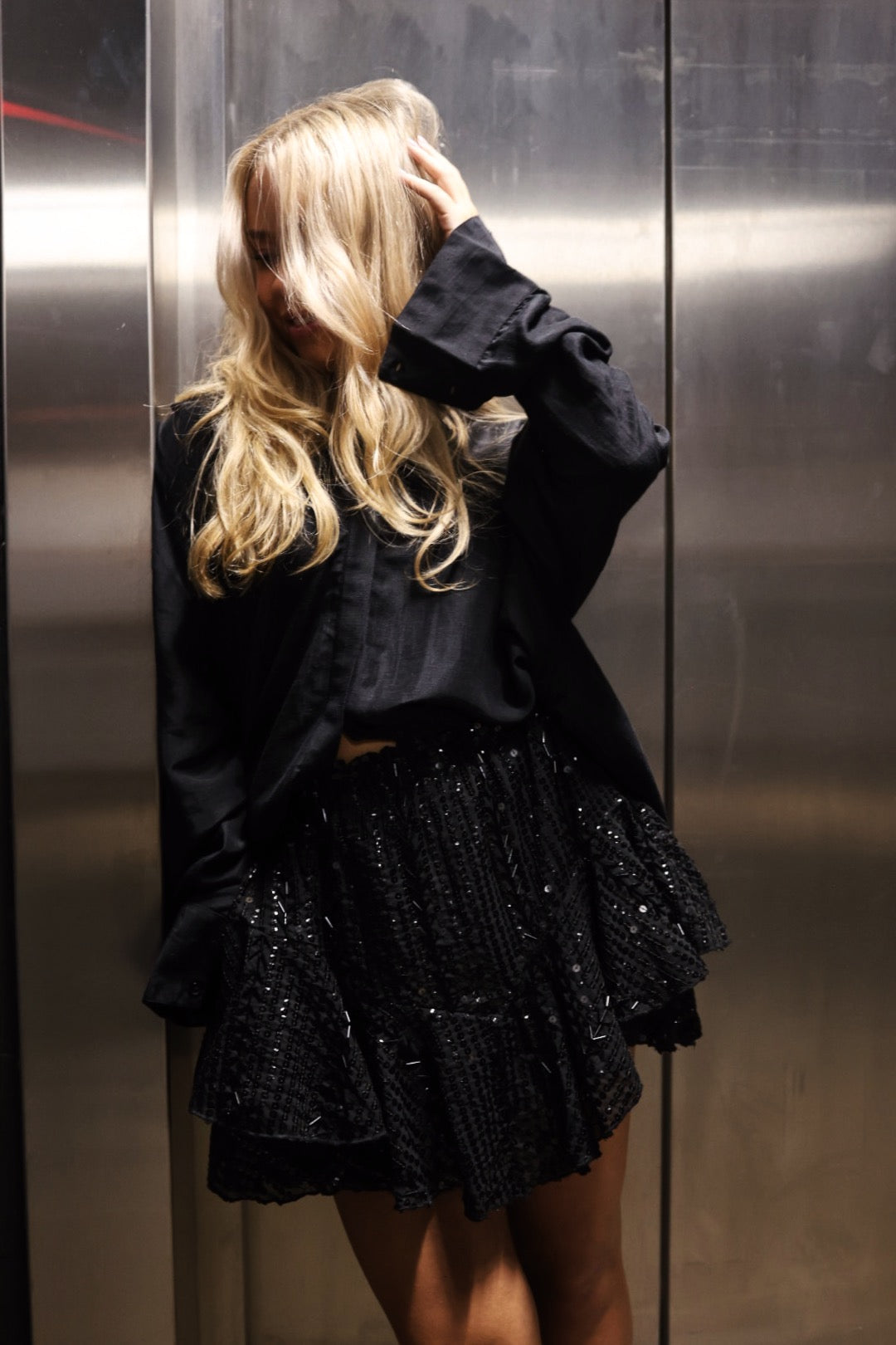 Extraordinary Skirt Shorts - Black
