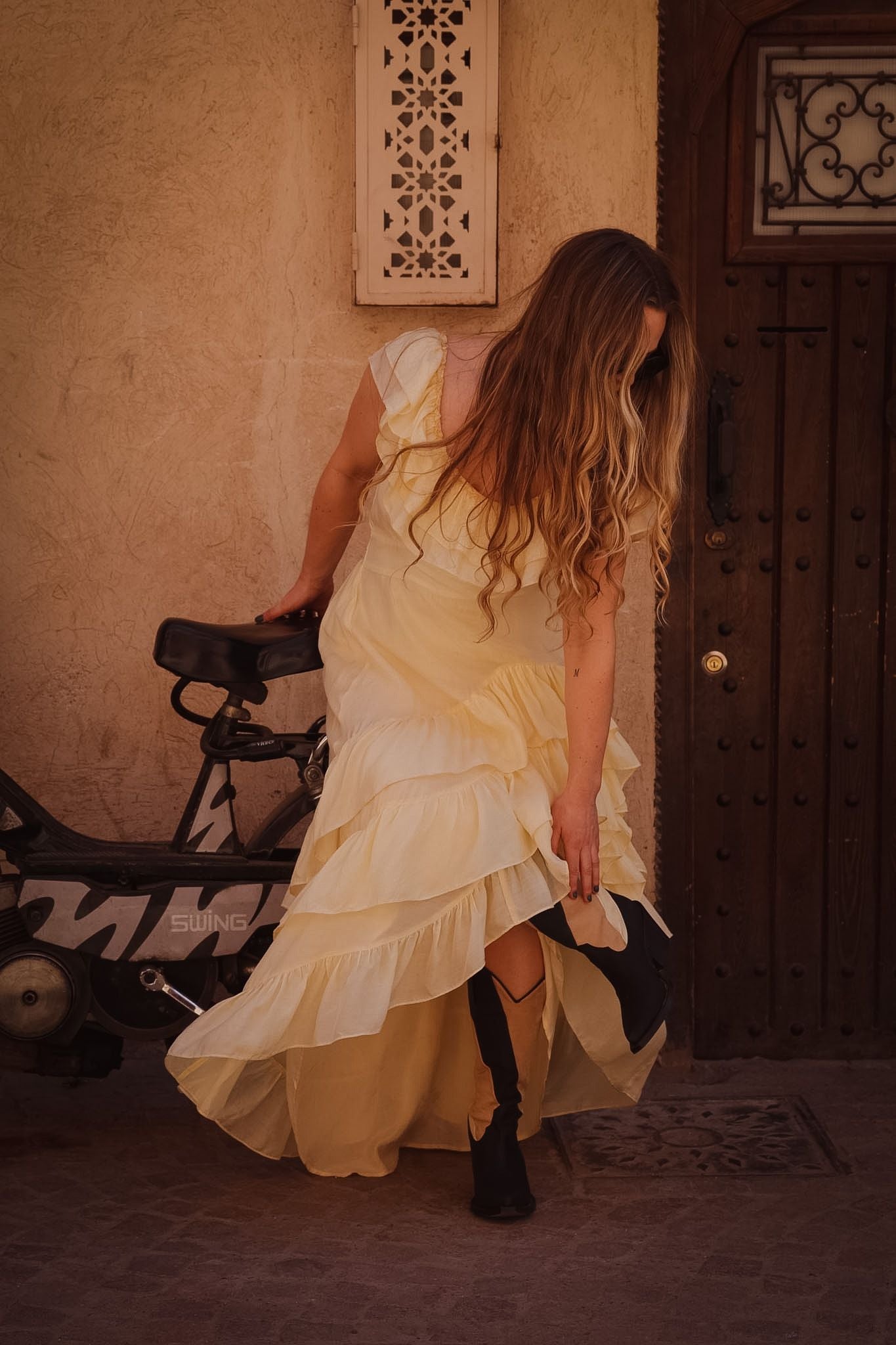 Moonshake Dress - Soft Butter