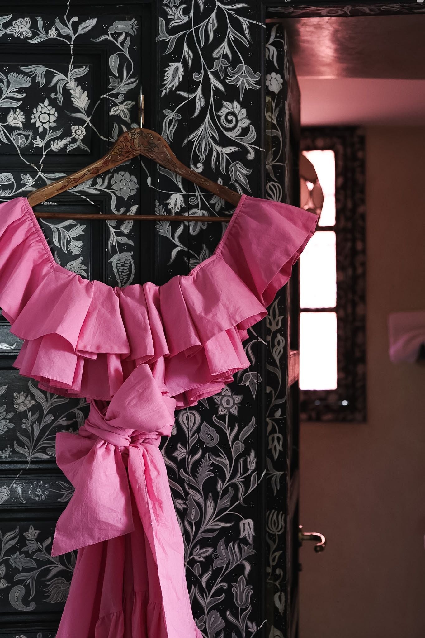 Senorita Cotton Dress - Pink