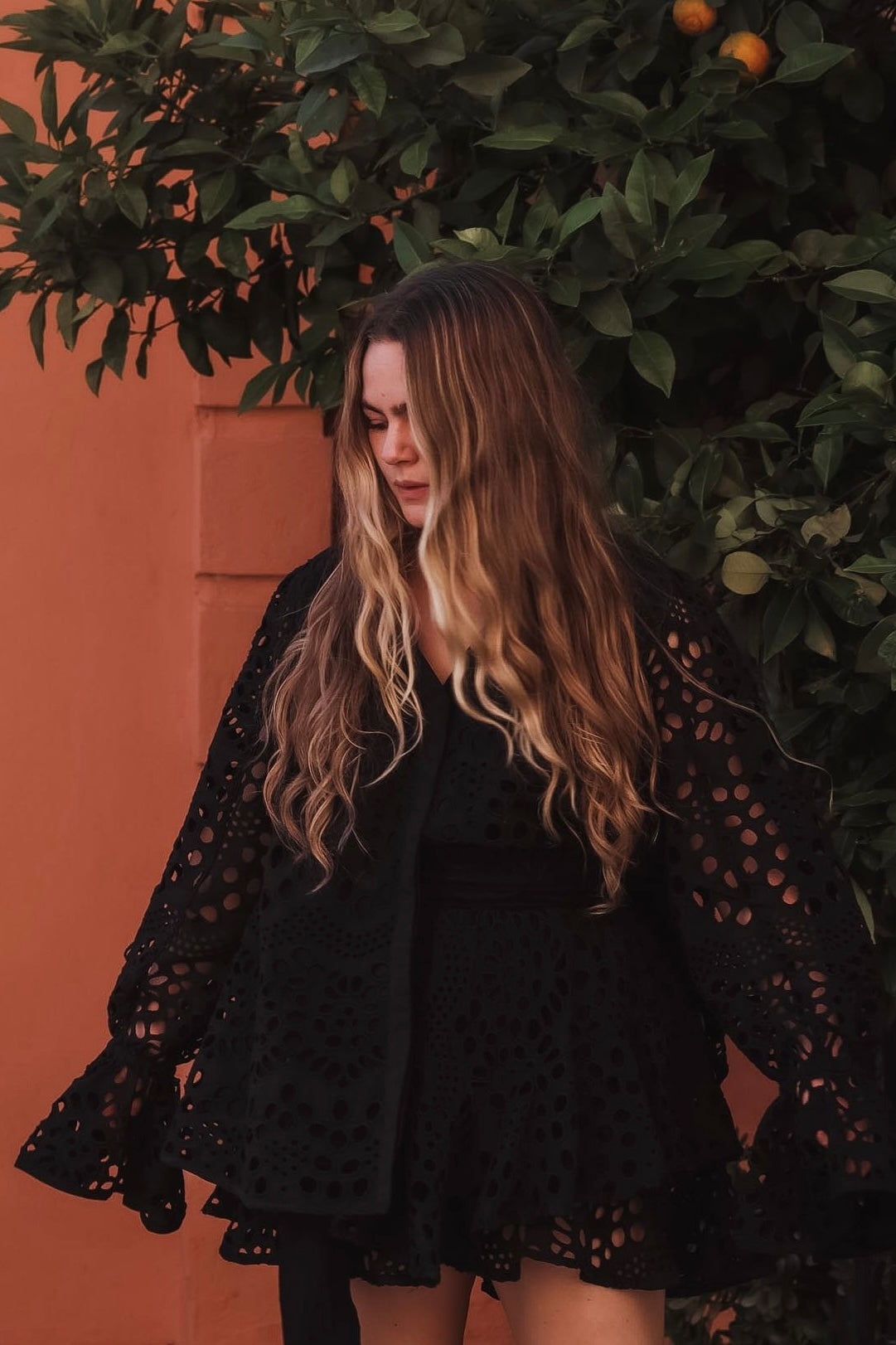 Chiffy Resort Blouse - Black