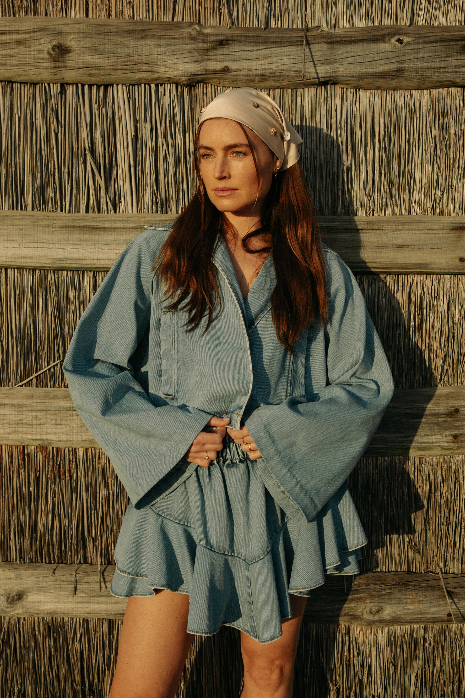 The Denim Skirt Shorts
