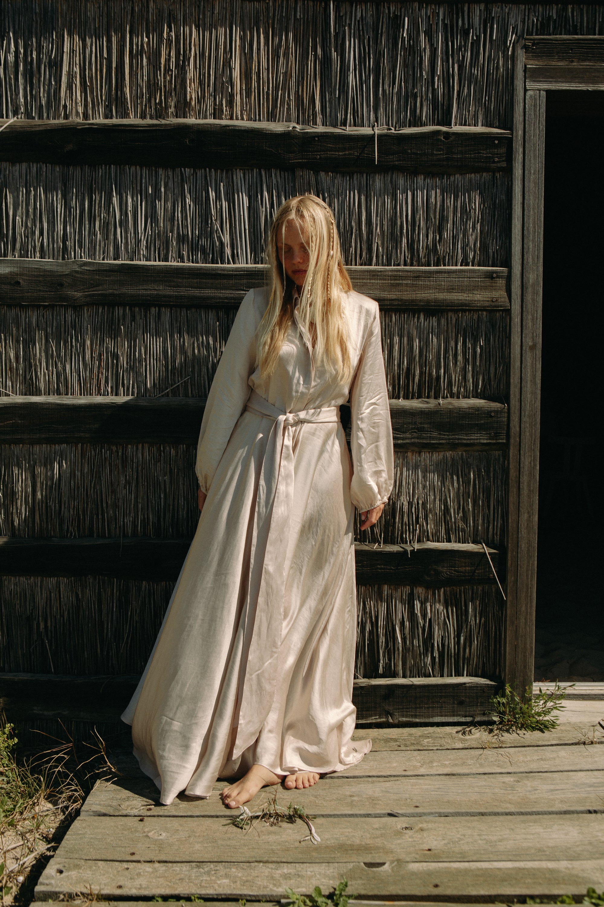 Long Bon weekend Dress - Pearl