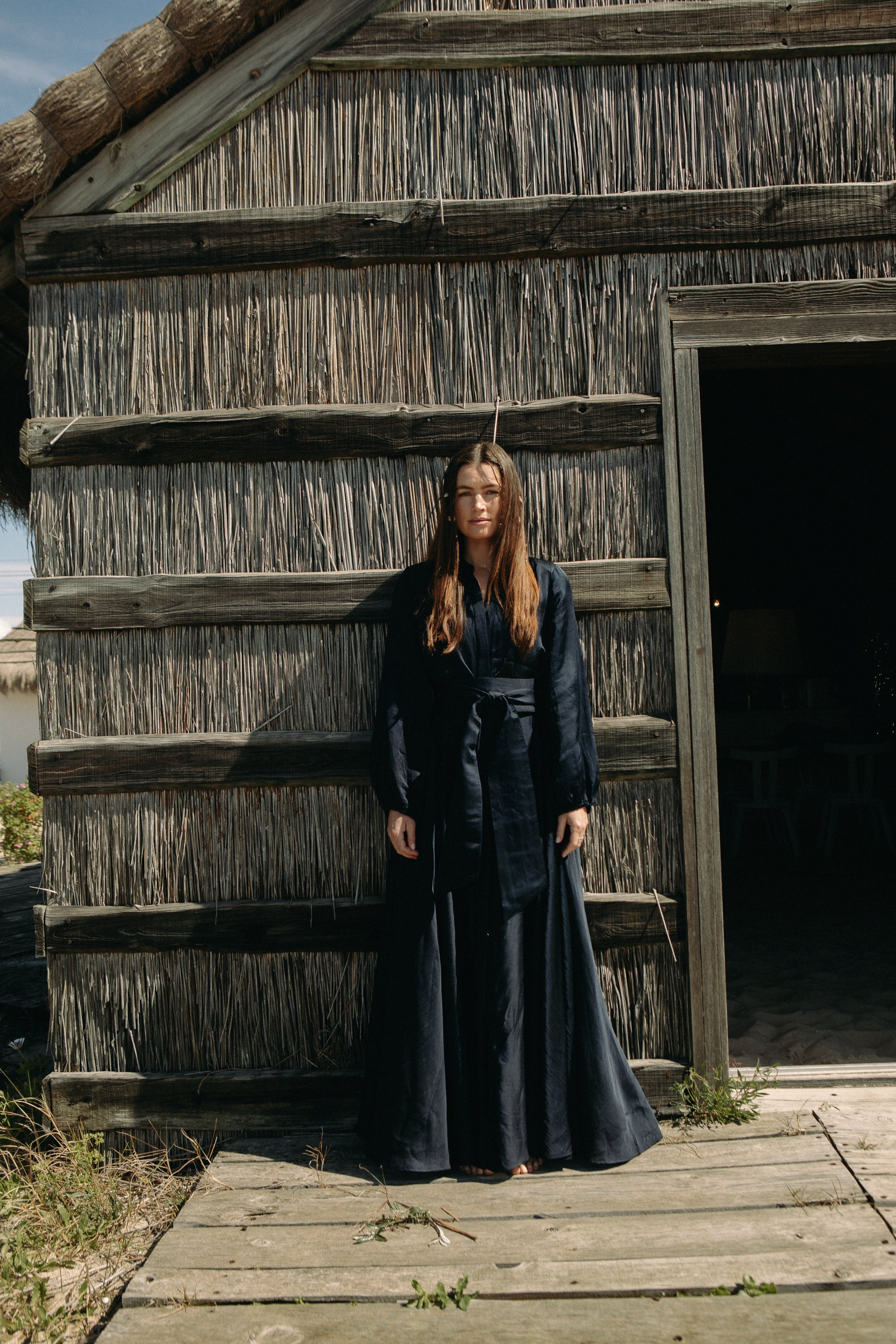 Long Bon Weekend Dress - Dark Navy