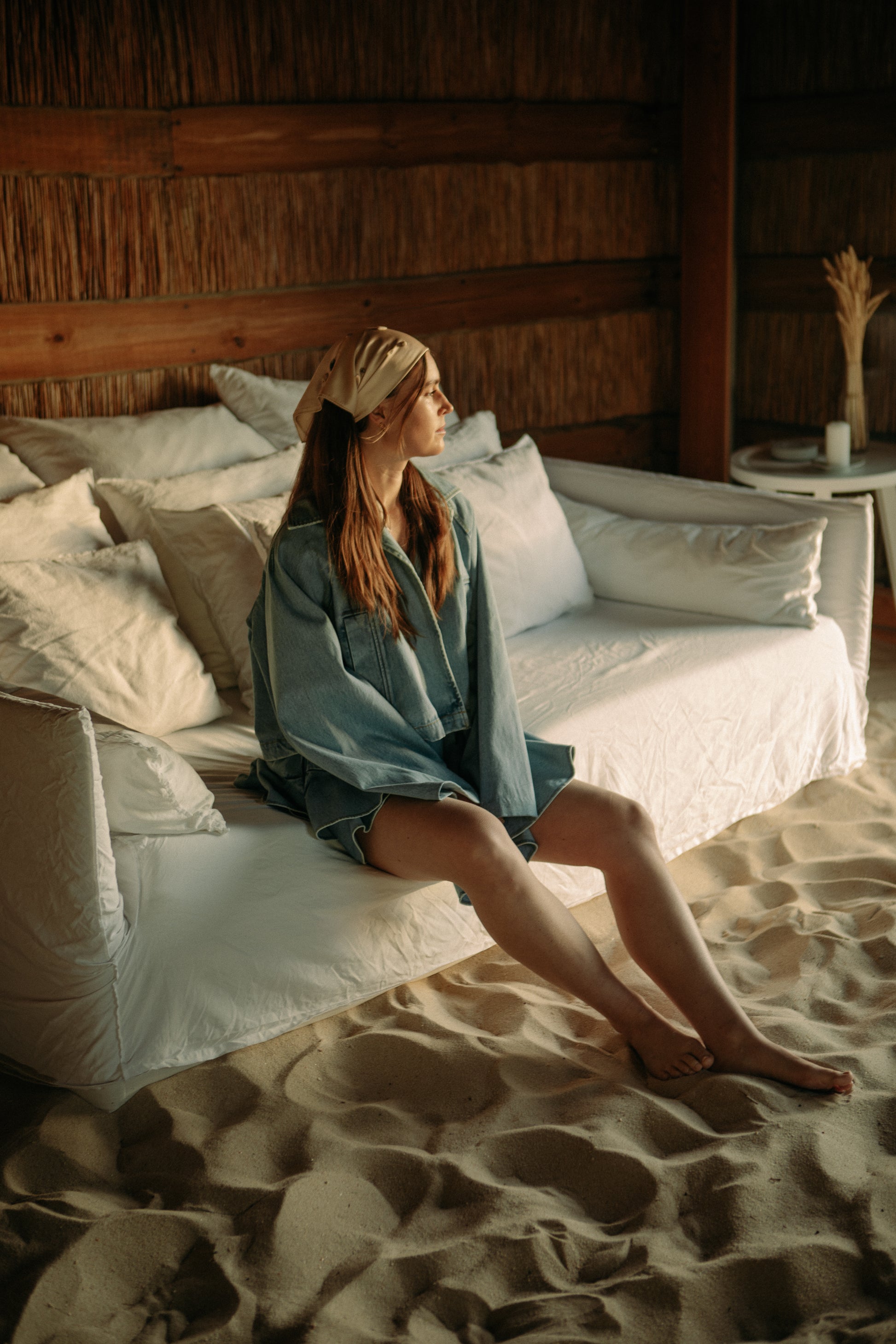 The Denim Skirt Shorts