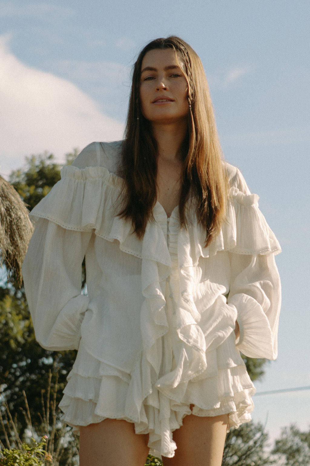 【prankproject】Ruffle Frill Blouse Ruffle Frill Blouse