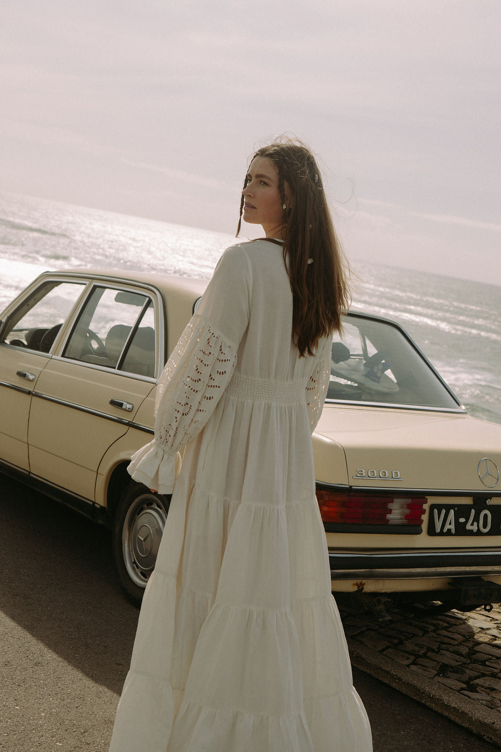 Coco Long Dress - Offwhite