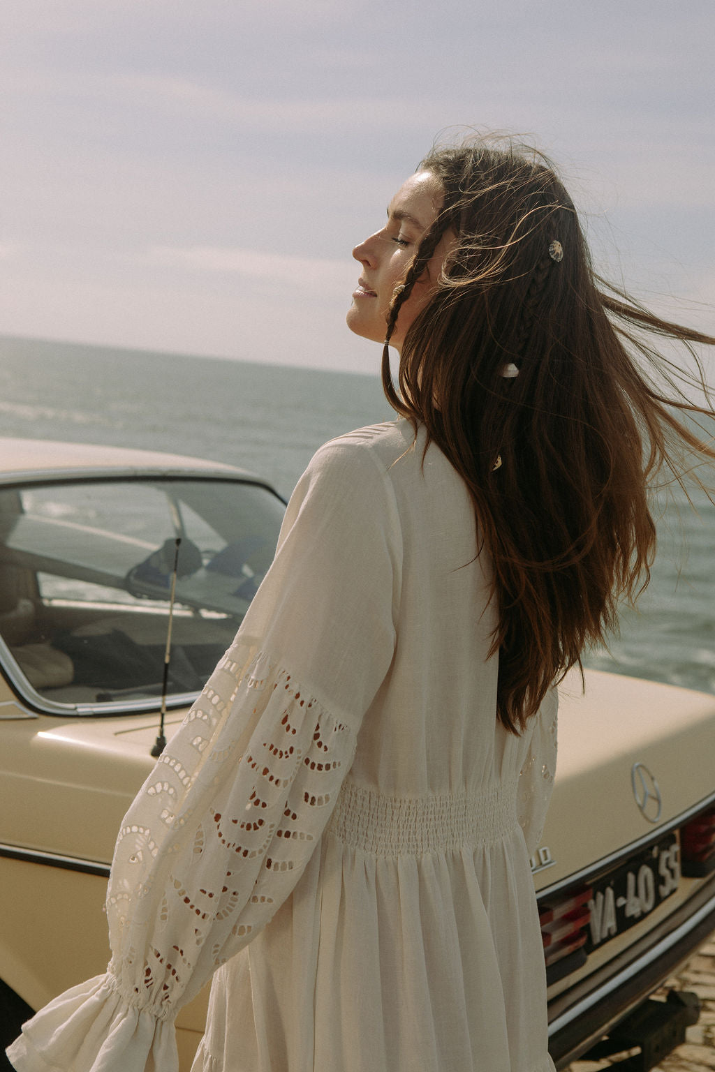 Coco Long Dress - Offwhite