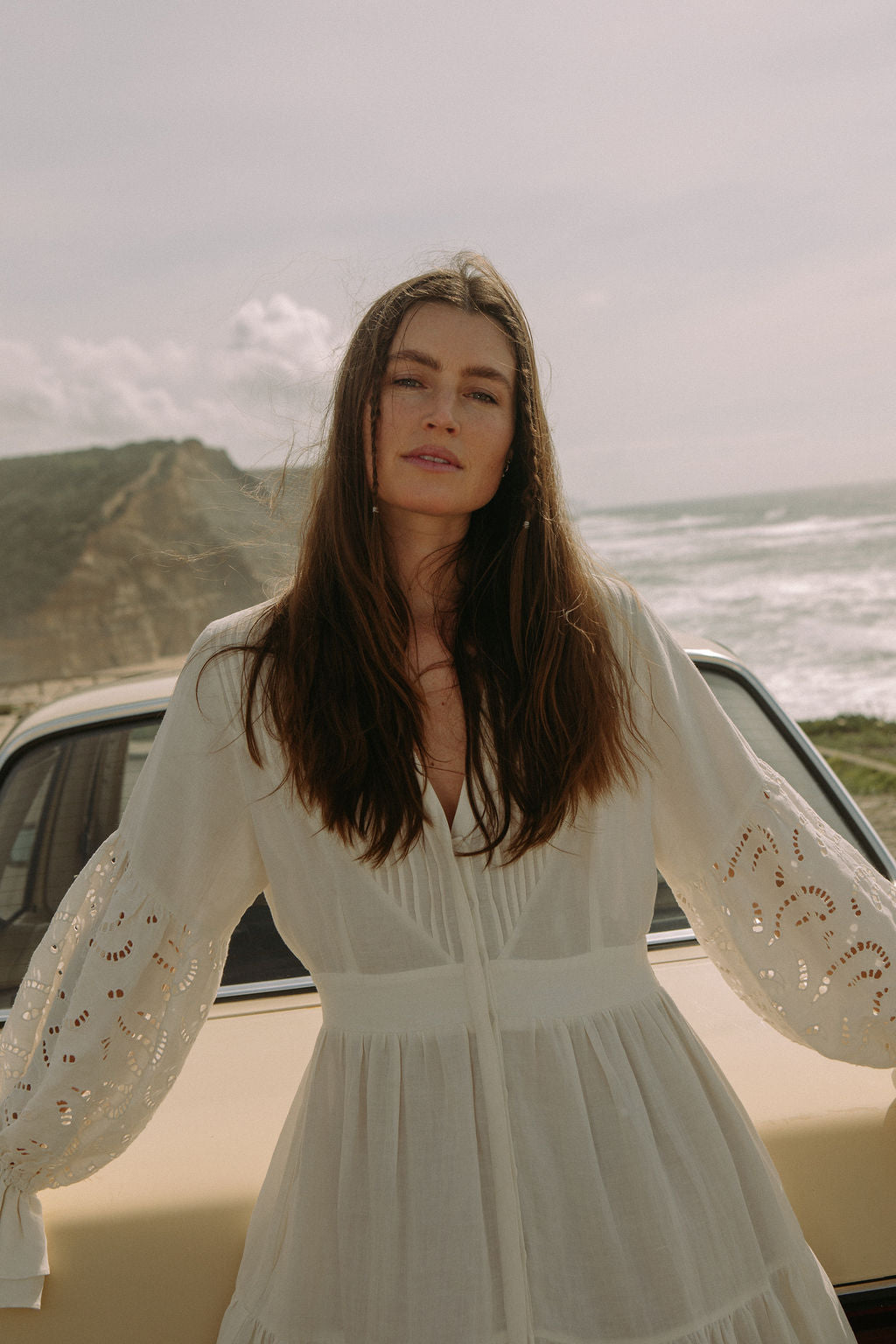 Coco Long Dress - Offwhite