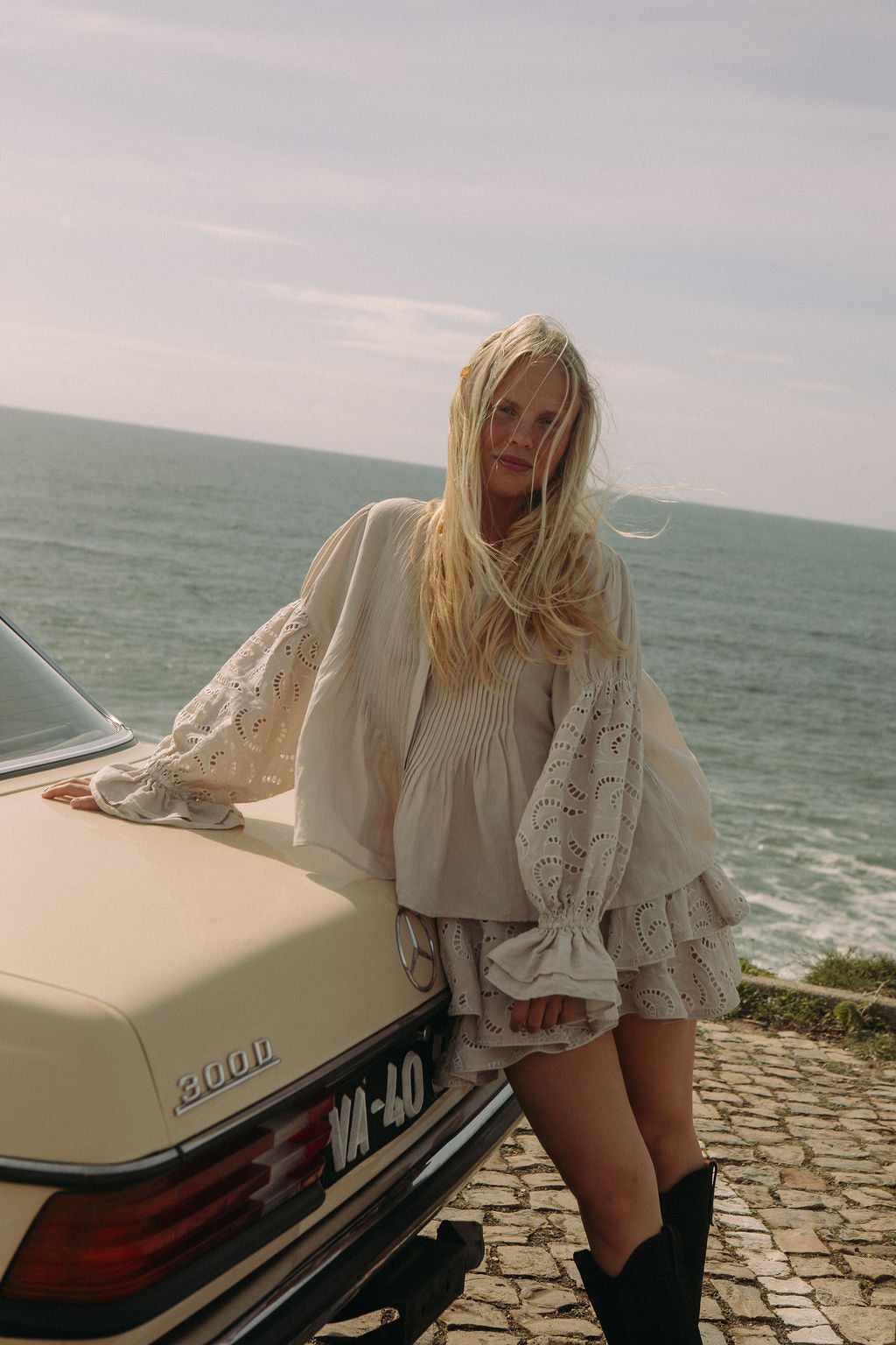 Coco Blouse - Pearl