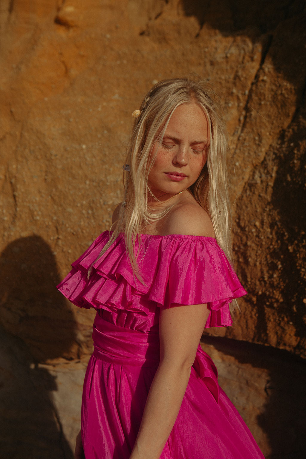 Senorita WOW Dress - Hot Pink