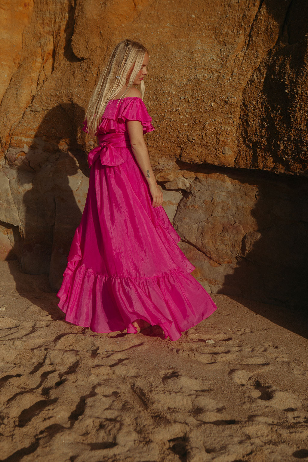 Senorita WOW Dress - Hot Pink