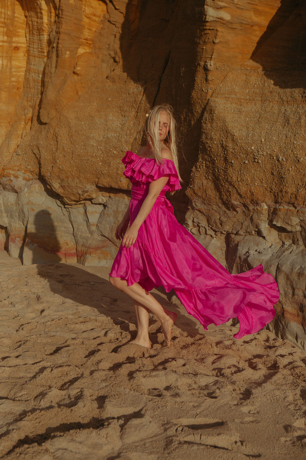 Senorita WOW Dress - Hot Pink