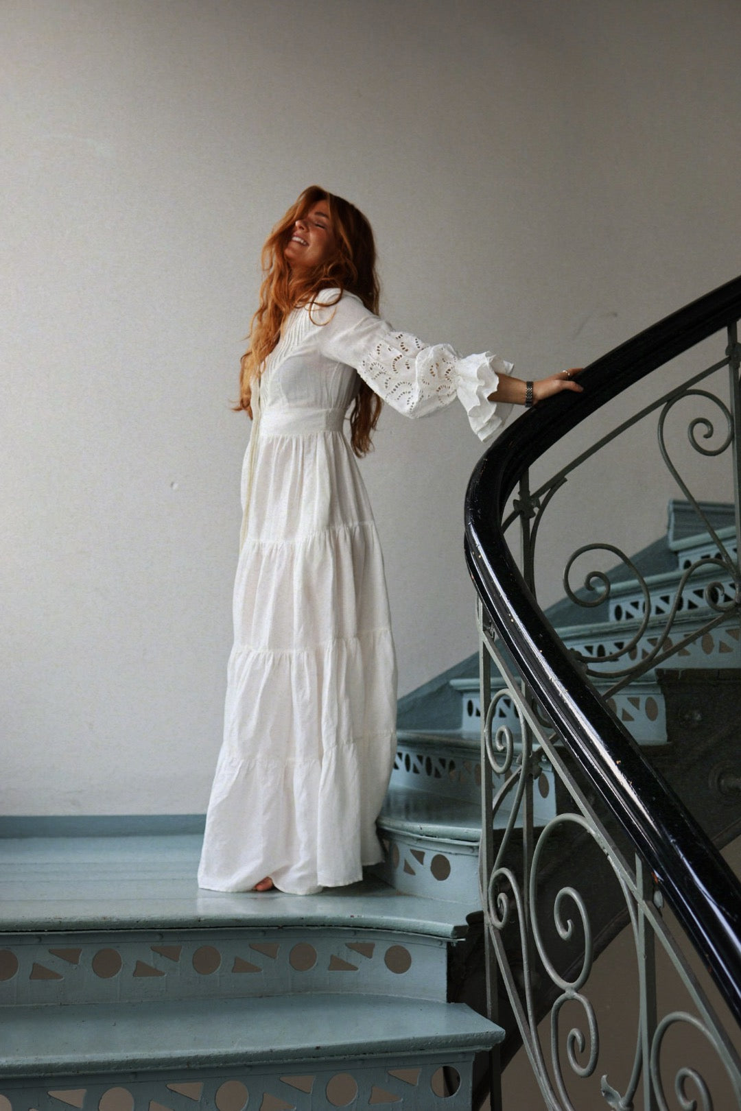 Coco Long Dress - Offwhite (Copy)