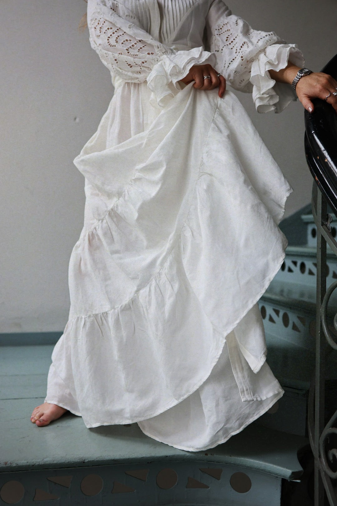 Coco Long Dress - Offwhite (Copy)