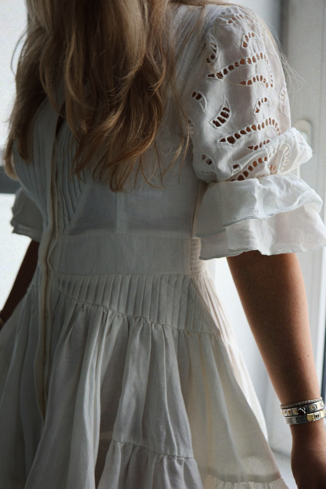 Coco Short Dress - Offwhite