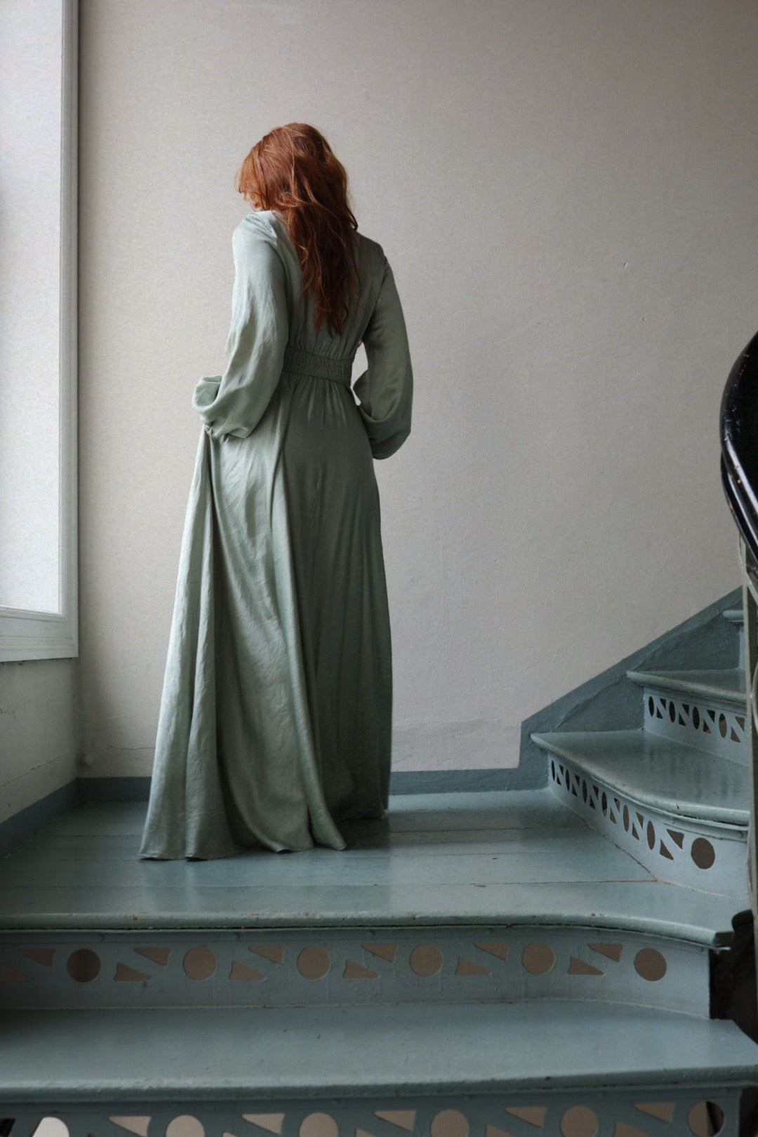 Long Bon Weekend Dress - Soft Pistachio