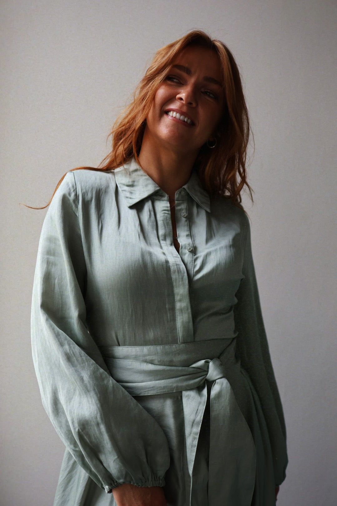Long Bon Weekend Dress - Soft Pistachio