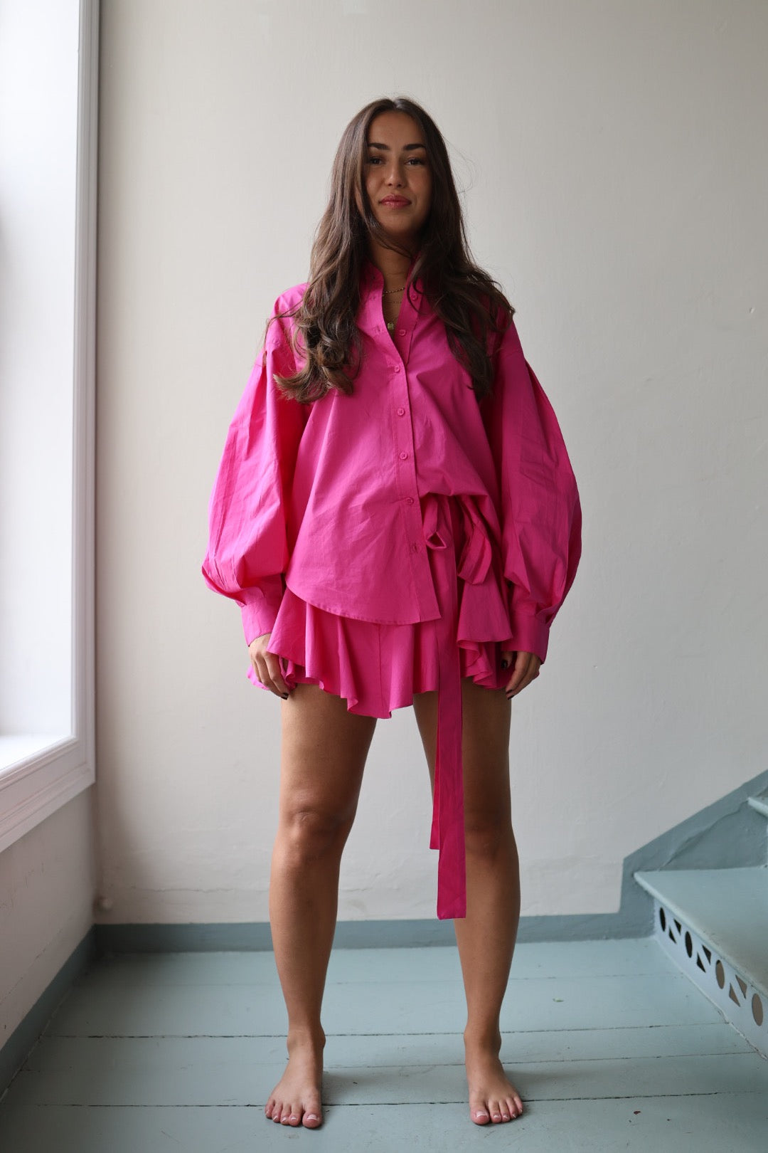 Boxy Lounge set - Hot Pink