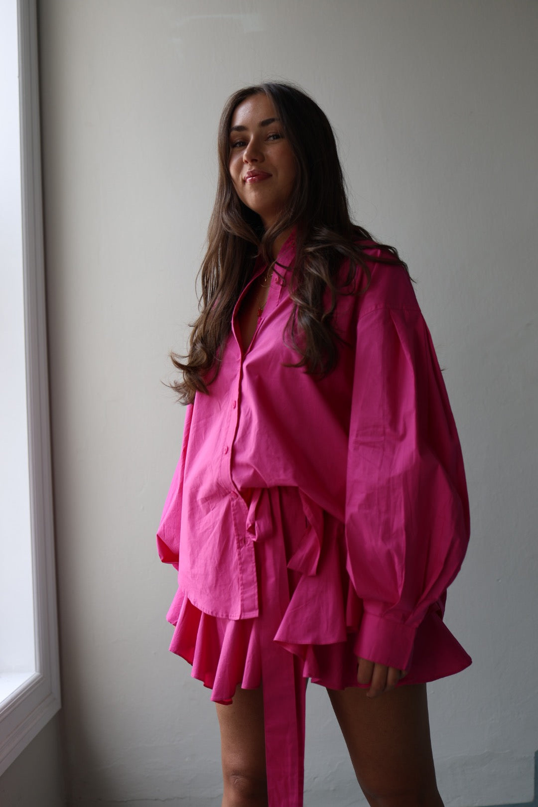 Boxy Lounge set - Hot Pink