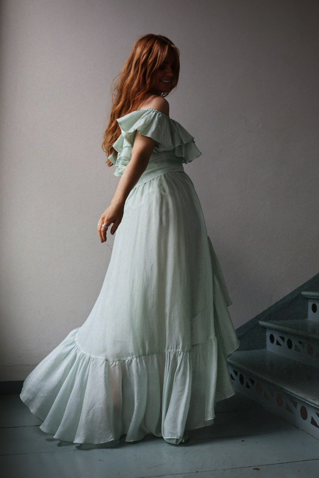 Senorita Wow Dress - Soft Pistachio