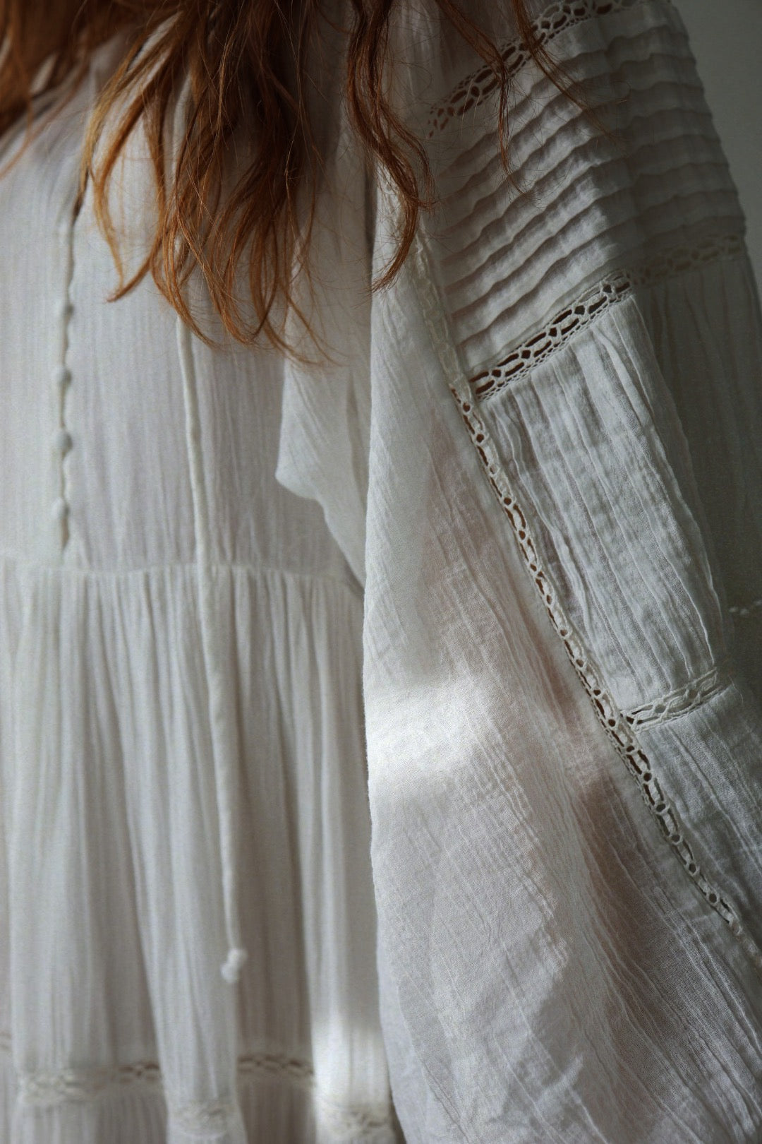 Long Ranch dress - Offwhite