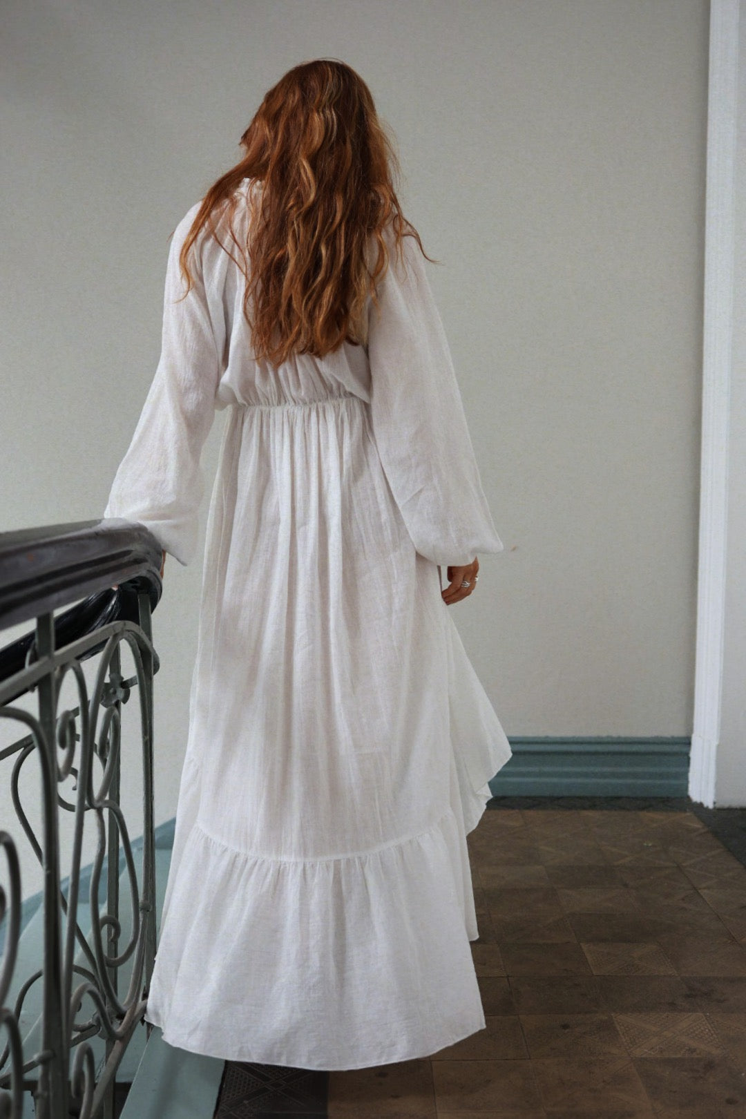 Beach Senorita Dress - White