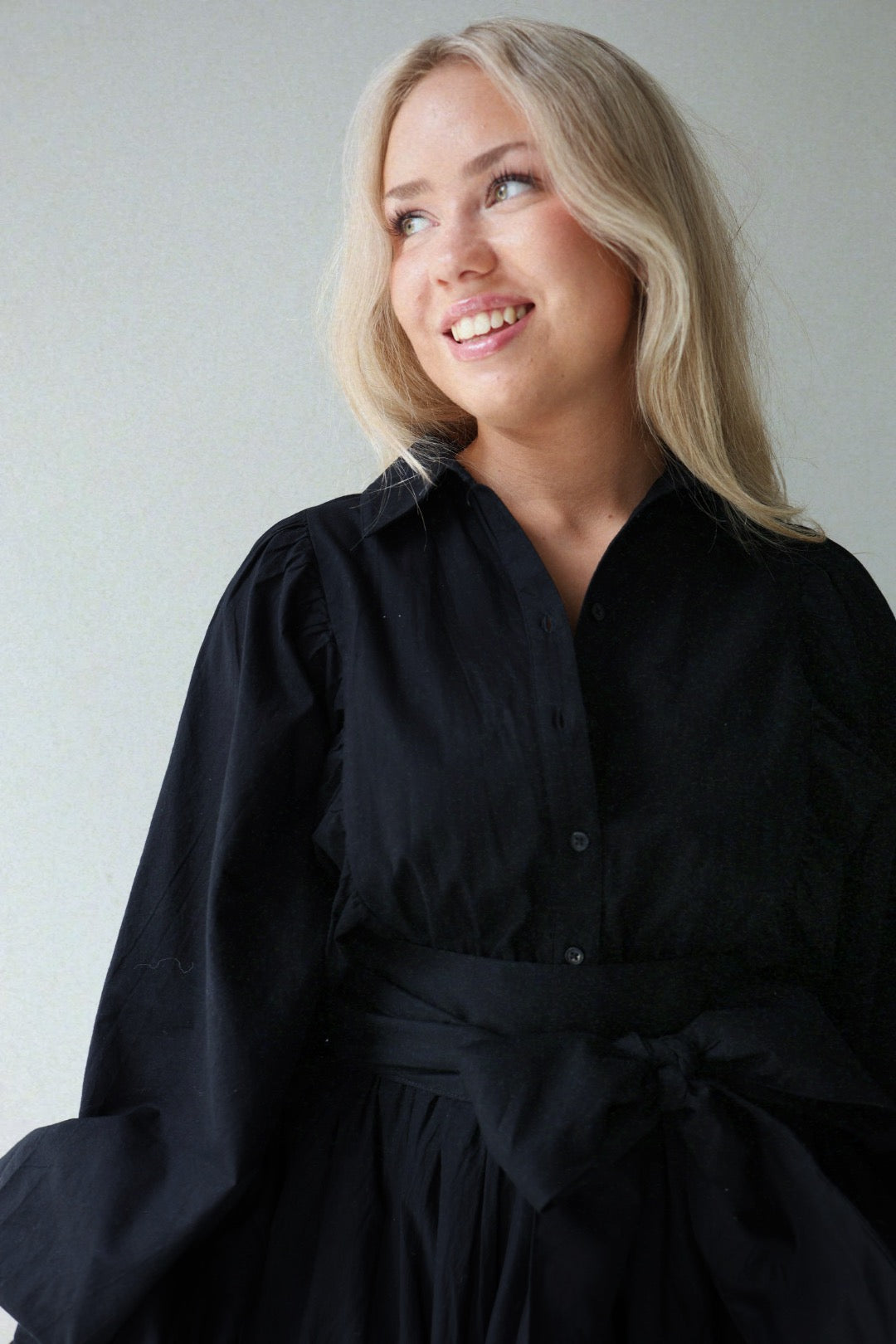 Cotton Ranch Dress - Black